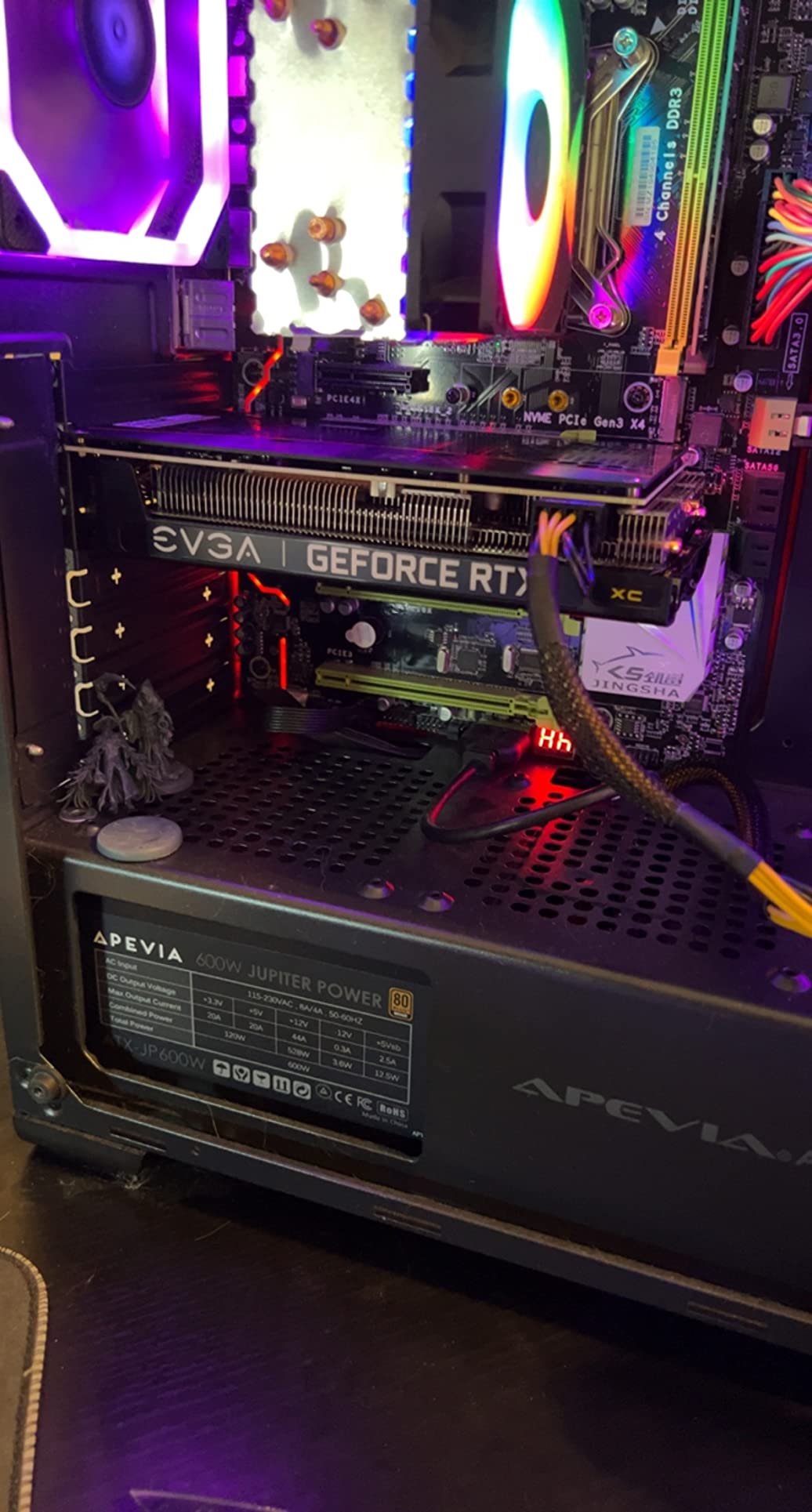 EVGA GeForce RTX 3060 XC Gaming, 12G-P5-3657-KR, 12GB GDDR6, Dual-Fan, Metal Backplate customer photo 1