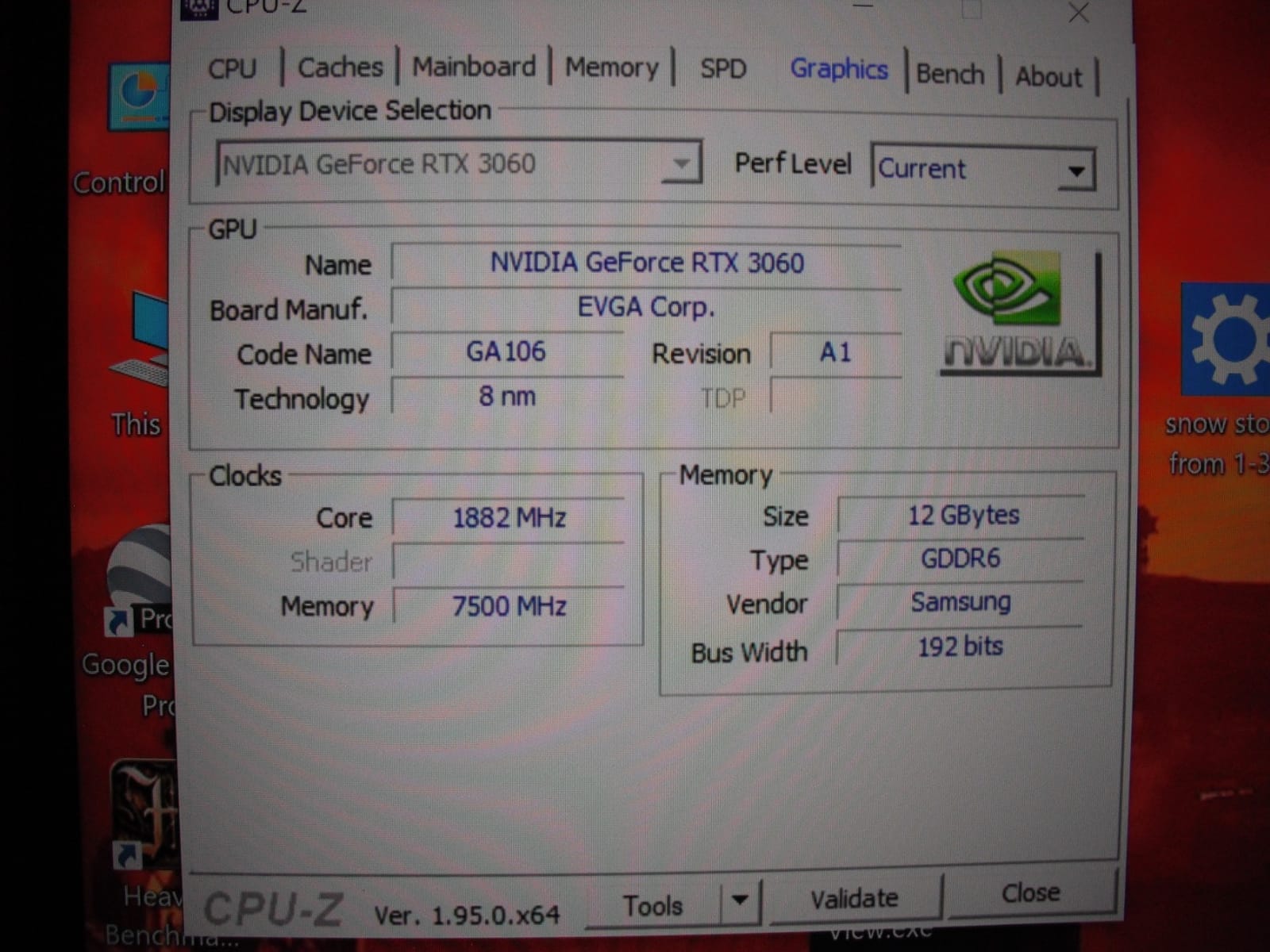 EVGA GeForce RTX 3060 XC Gaming, 12G-P5-3657-KR, 12GB GDDR6, Dual-Fan, Metal Backplate customer photo 2