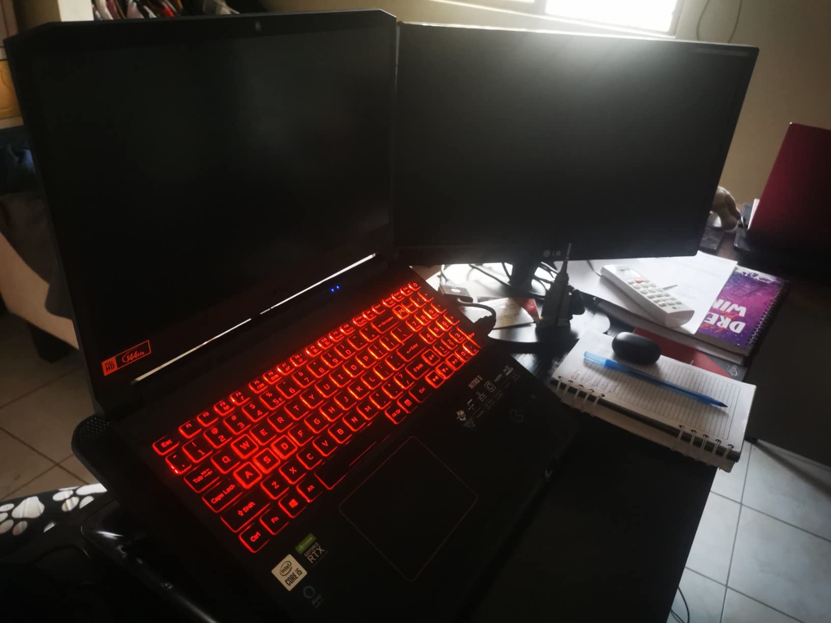 Acer Nitro 5 AN515-55-53E5 Gaming Laptop | Intel Core i5-10300H | NVIDIA GeForce RTX 3050 GPU | 15.6