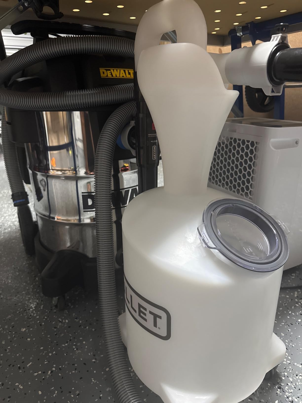 Mullet Cyclone Dust Collector, High-Speed Separator for Shop Vac customer photo 2