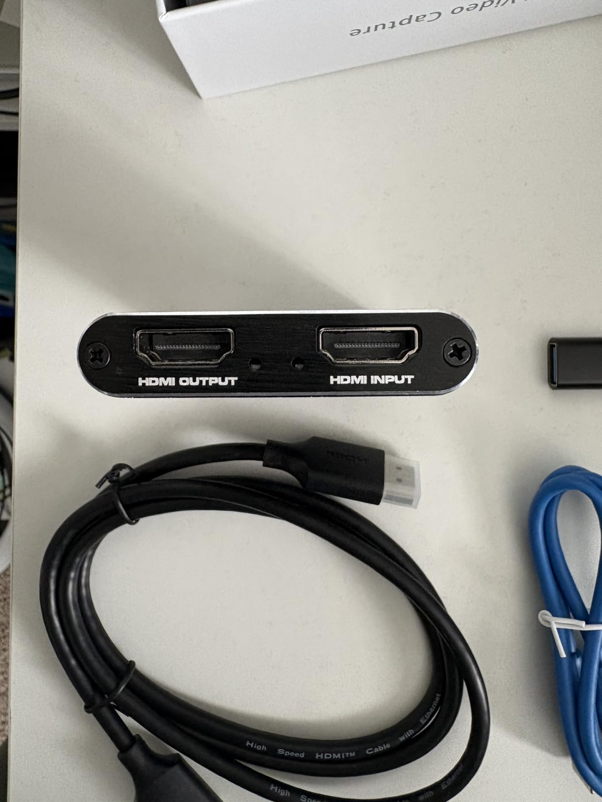 Capture Card, 4K HDMI Video Capture Card, Game Capture Card, 1080P 60FPS Video Capture Device, HDMI to USB 3.0 Capture Card for Streaming, Work with Camera/Xbox/PS4/PS5/PC/OBS customer photo 2