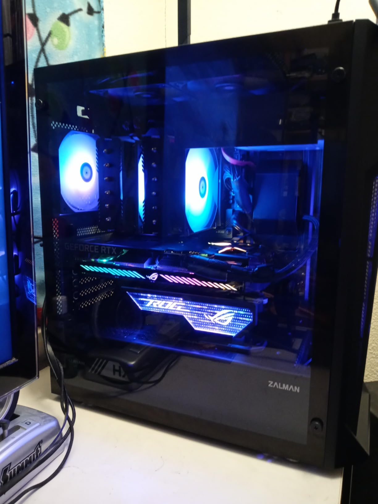 ASUS ROG Strix NVIDIA GeForce RTX 3060 V2 OC Edition Gaming Graphics Card (PCIe 4.0, 12GB GDDR6, HDMI 2.1, DisplayPort 1.4a, Axial-tech Fan Design, 2.7-Slot, Super Alloy Power II), 3 Year Warranty customer photo 2