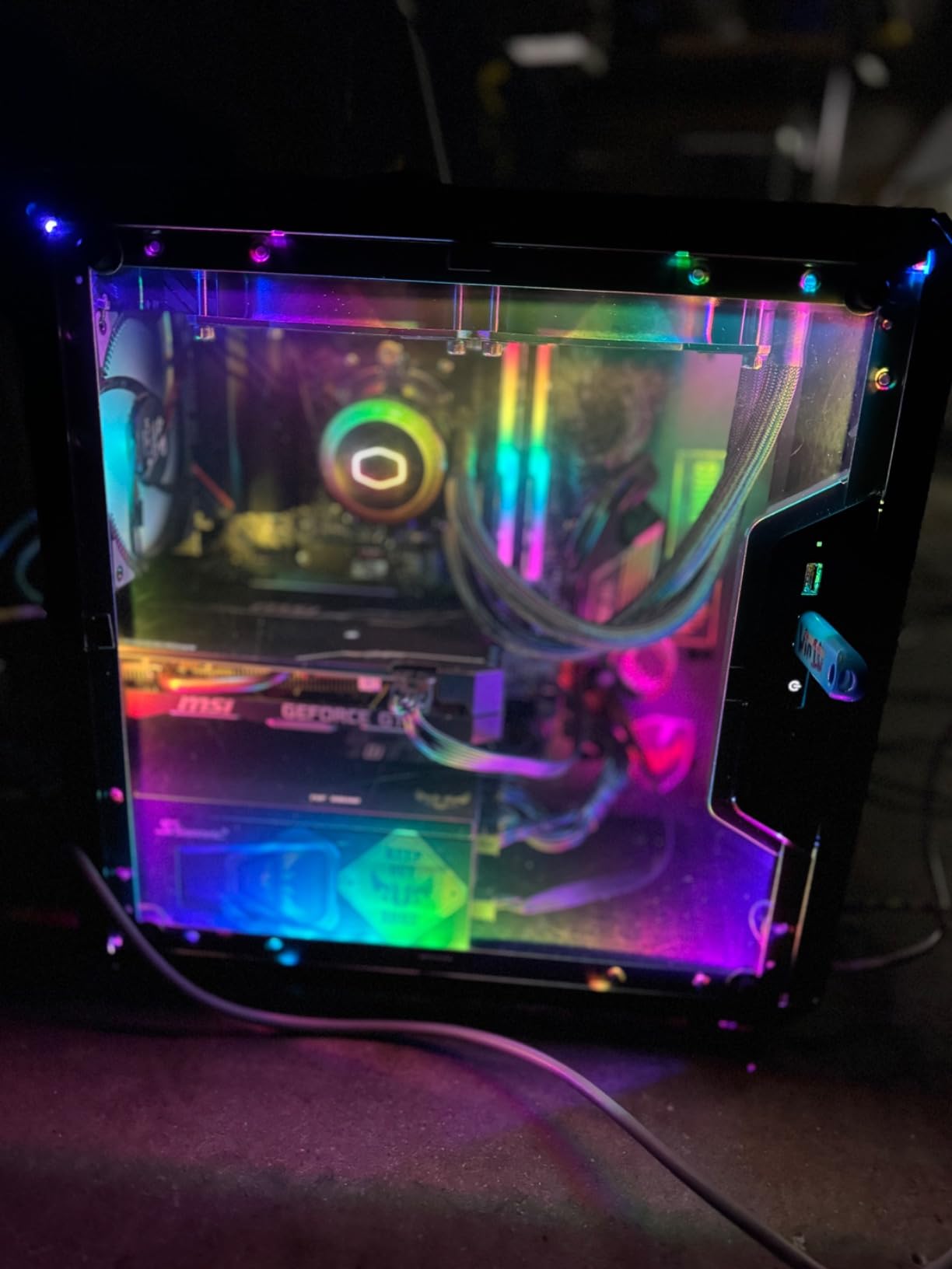 ASUS TUF Gaming A520M-PLUS (WiFi) AMD AM4 (3rd Gen Ryzen™) microATX Gaming Motherboard (M.2 Support, 802.11ac Wi-Fi, DisplayPort, HDMI, D-Sub, USB 3.2 Gen 1 Type-A and Aura Addressable Gen 2 headers) customer photo 2