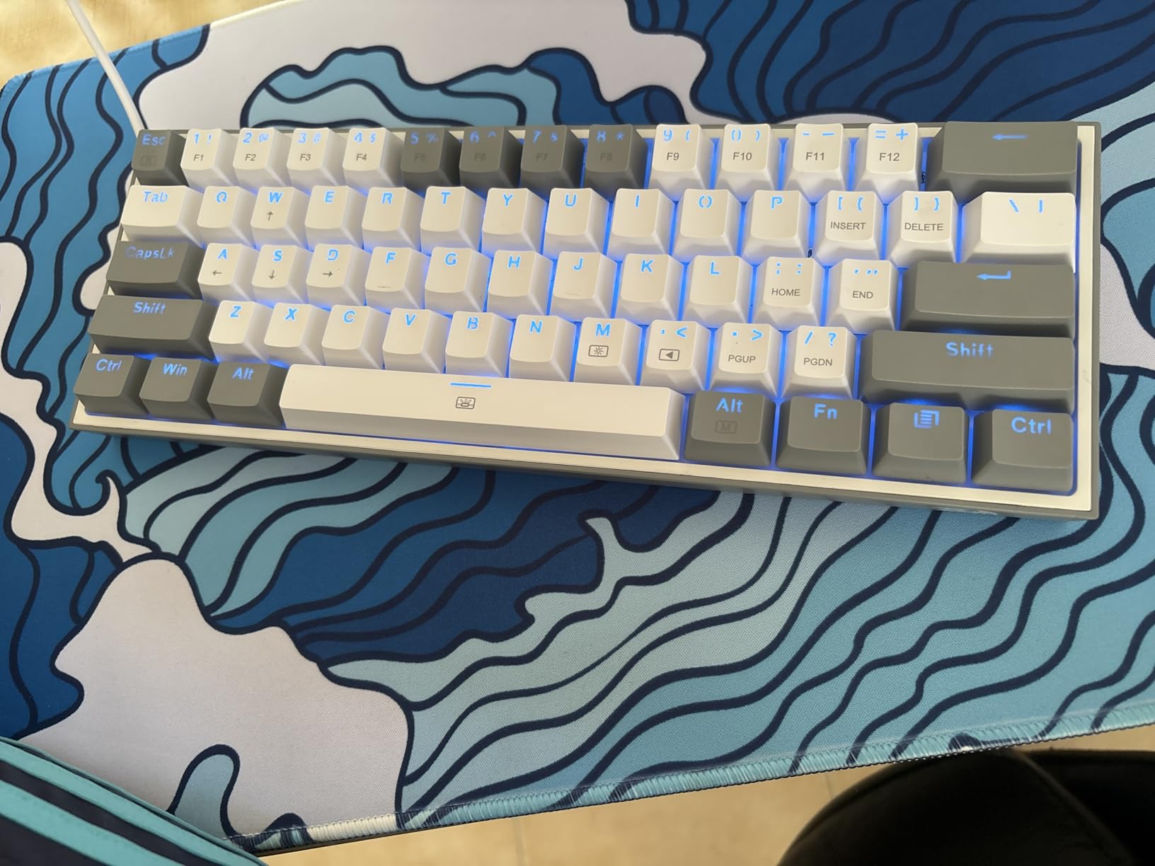 Redragon K617 Wired 60% Compact Hot-Swap RGB Gaming Mechanical Keyboard customer photo 2