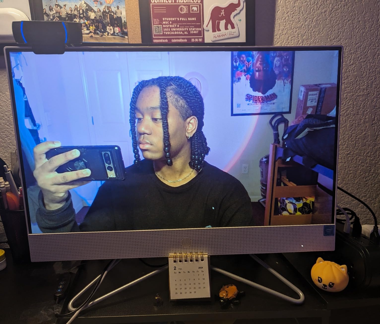 Logitech C920e HD 1080p Mic Enabled Webcam Certified Zoom Microsoft Teams customer photo 2