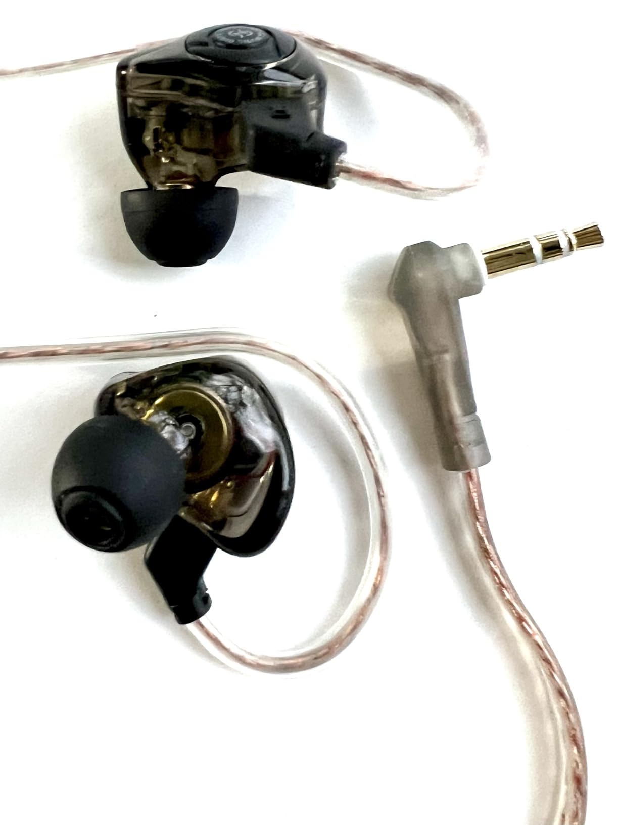 HiFi IEM for Gaming, KZ EDX PRO Gaming Earbuds, Clear Bass Sound Wired Gaming Ear Buds, 10mm Dual-Magnet Dynamic Driver in Ear Headphone for School Students Computer Phone (Without mic, White) customer photo 1