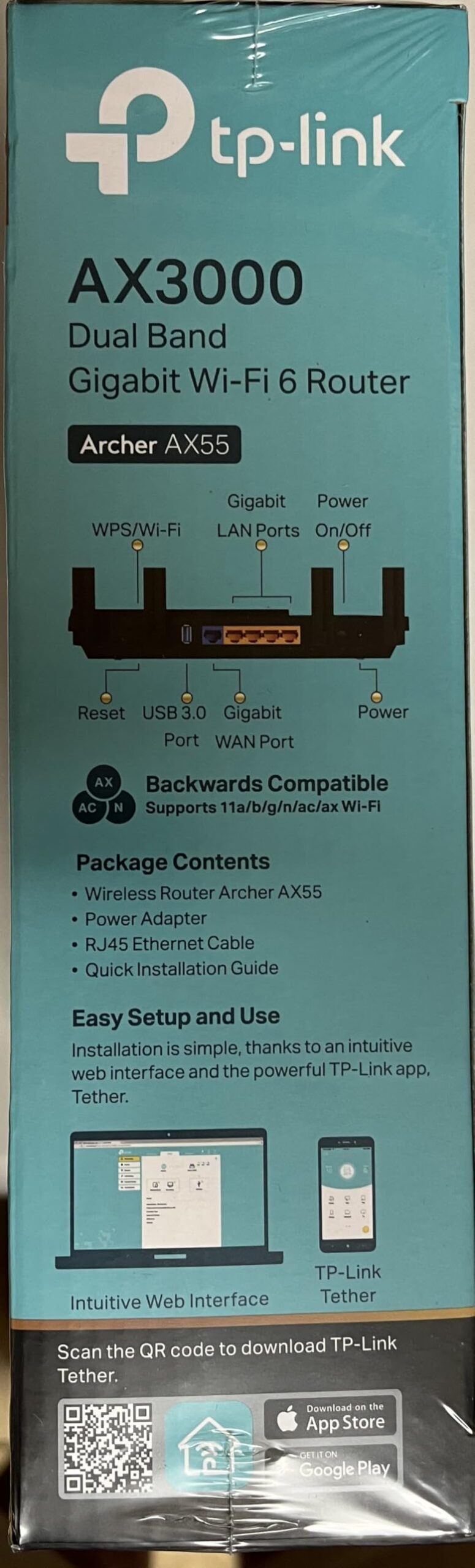 TP-Link Dual-Band AX3000 Wi-Fi 6 Wireless Gigabit Internet Router for Home customer photo 2