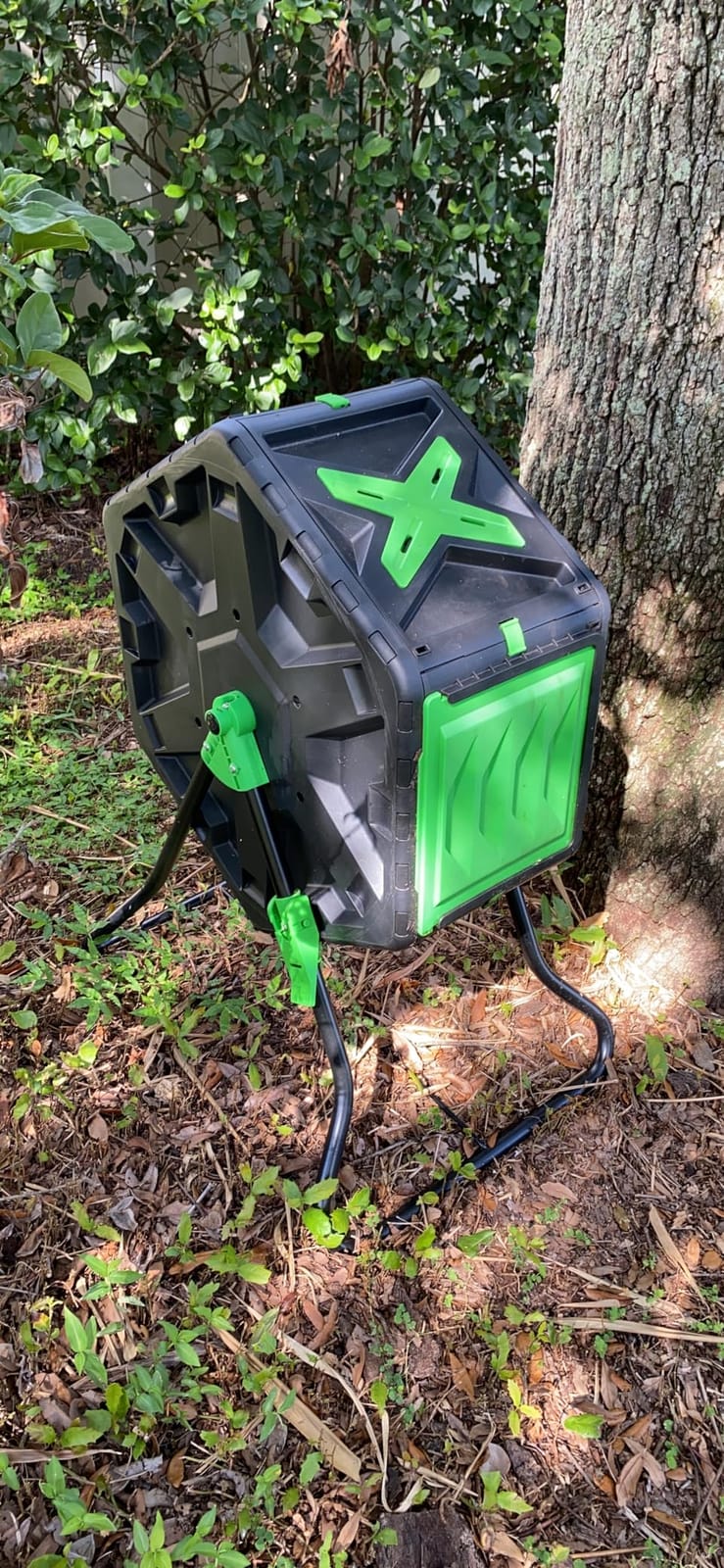 SQUEEZE master Light Weight Tumbling Compost Bin-Single Chamber Compost Tumbler 18.5 Gallon/70L customer photo 1