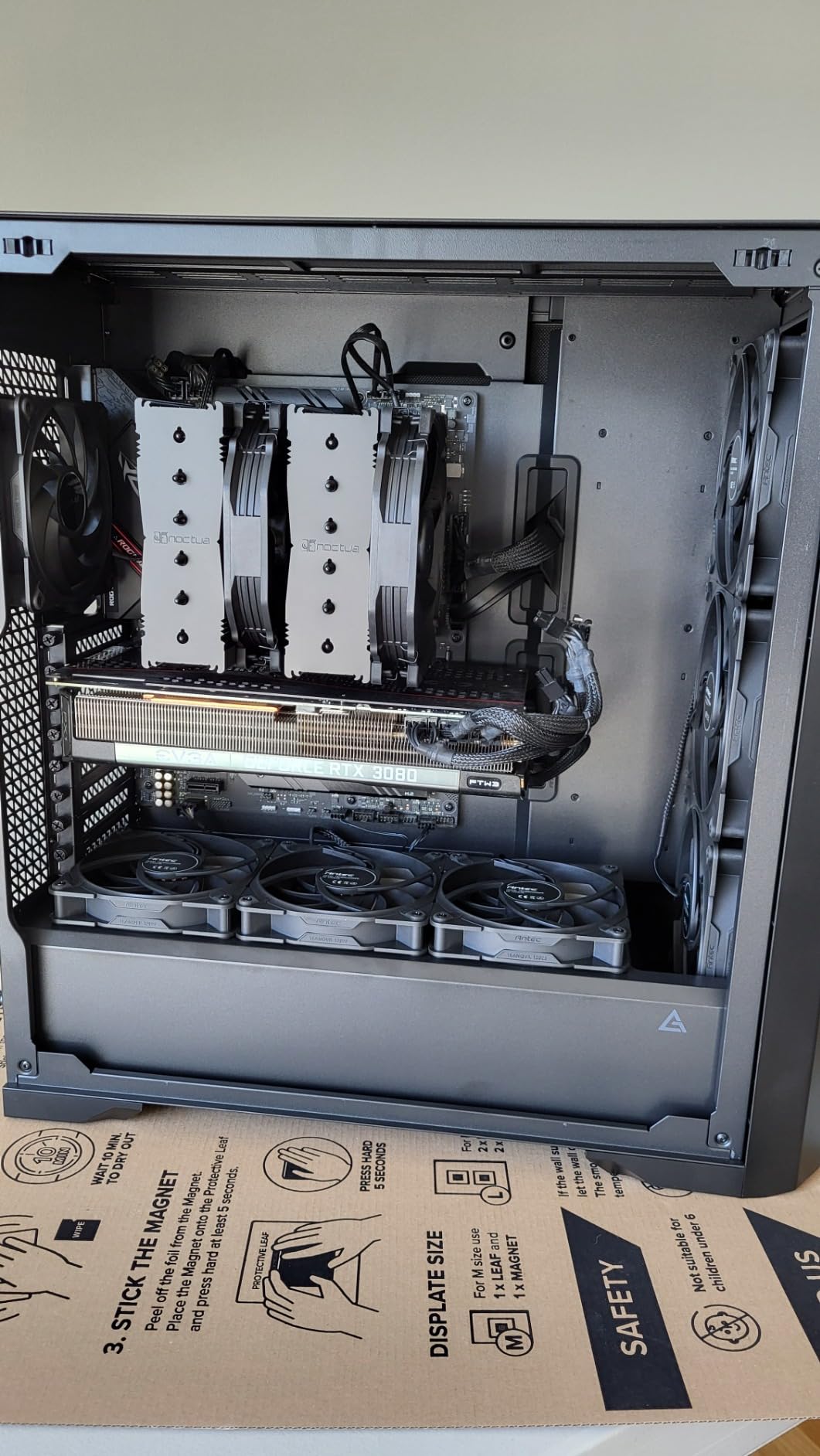Asus ROG Strix B550-F Gaming WiFi II AMD AM4 (3rd Gen Ryzen) ATX DDR4 Gaming Motherboard (PCIe 4.0,WiFi 6E, 2.5Gb LAN, BIOS Flashback, HDMI 2.1, Addressable Gen 2 RGB Header and Aura Sync) customer photo 1