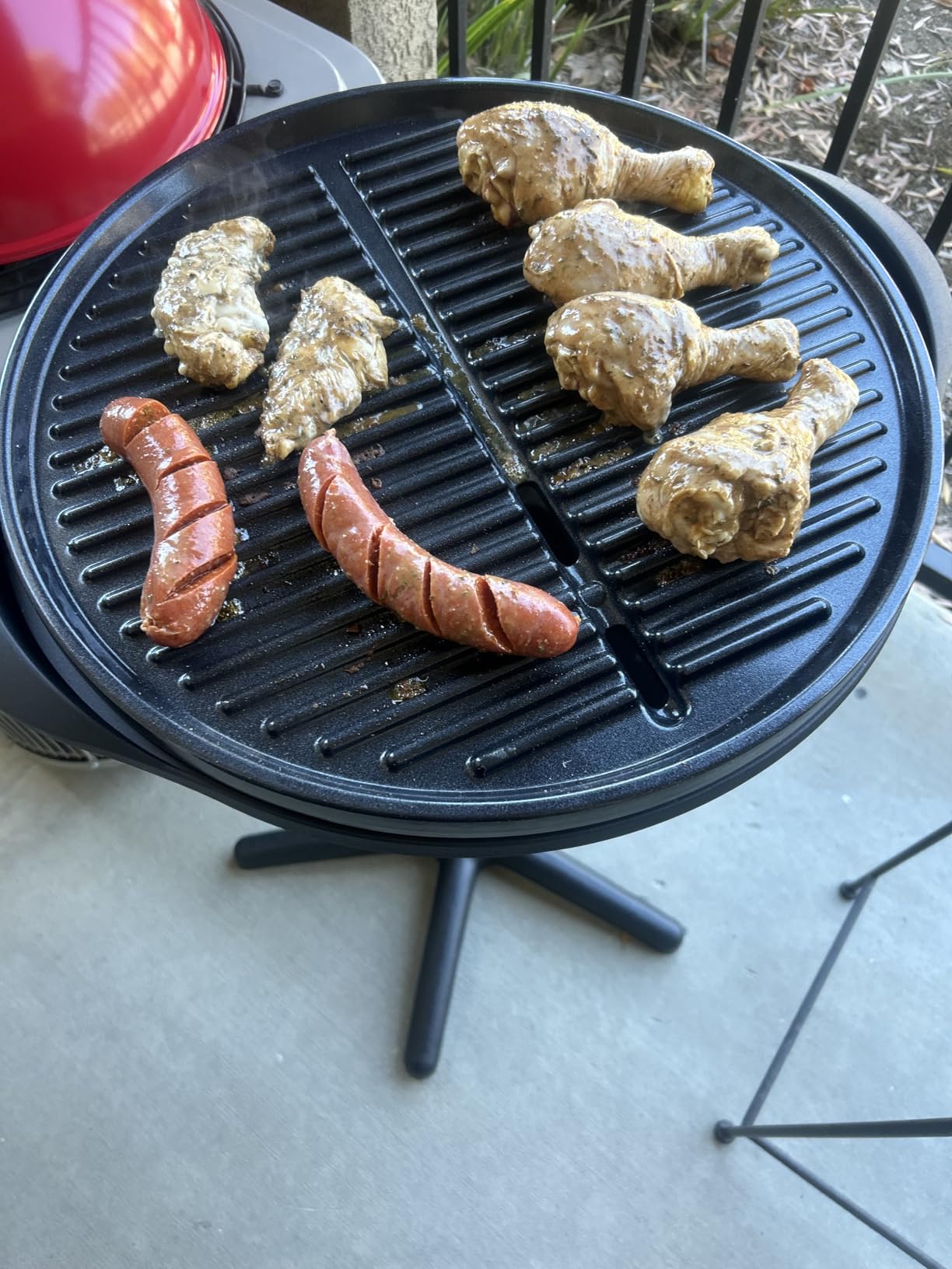 Cuisinart Electric Grill, Indoor/Outdoor, Compact, Portable, Nonstick customer photo 2