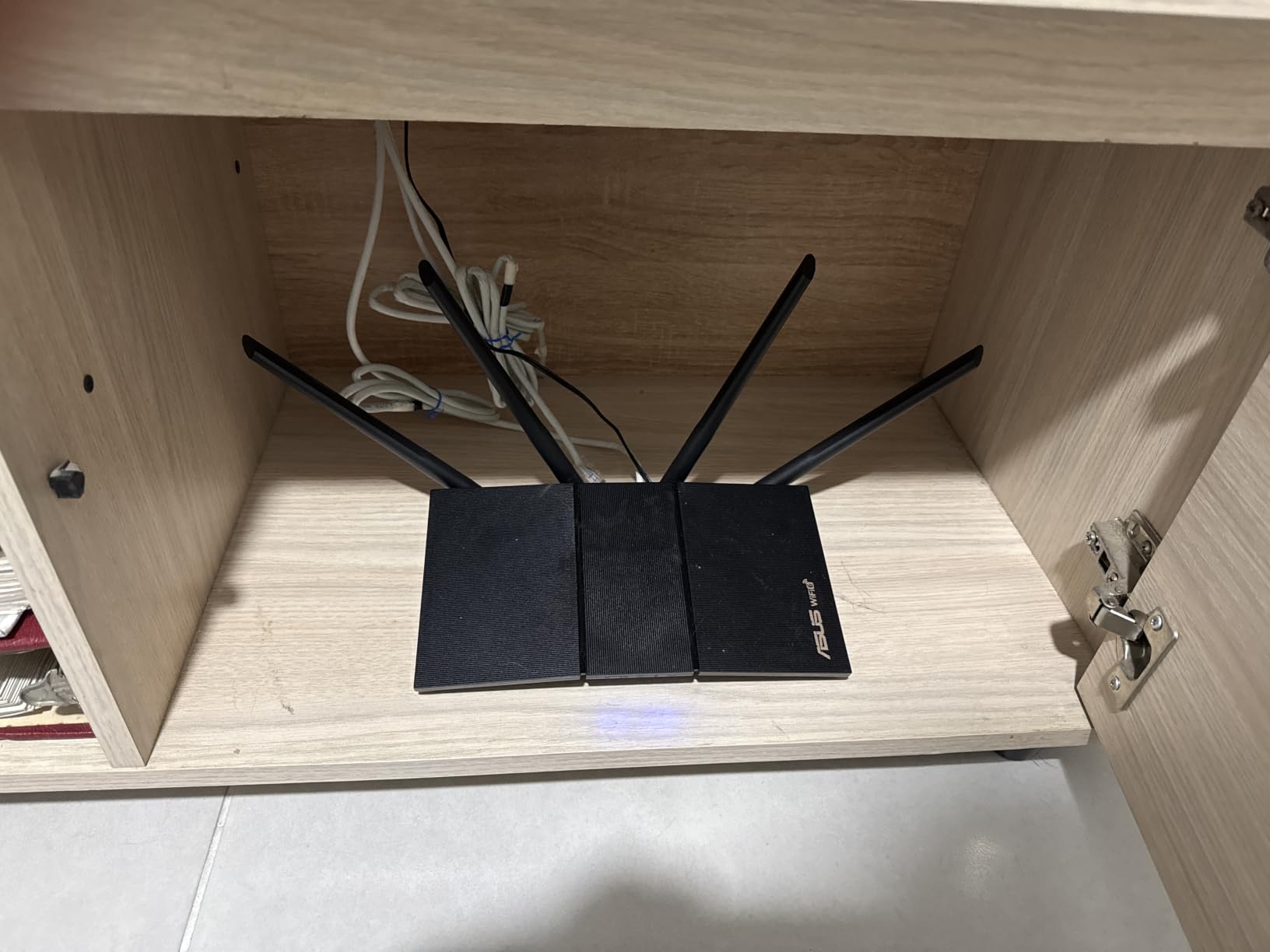 ASUS RT-AX1800S Dual Band WiFi 6 Extendable Router, Subscription-Free Network Security, Parental Control, Built-in VPN, AiMesh Compatible, Gaming & Streaming, Smart Home customer photo 2