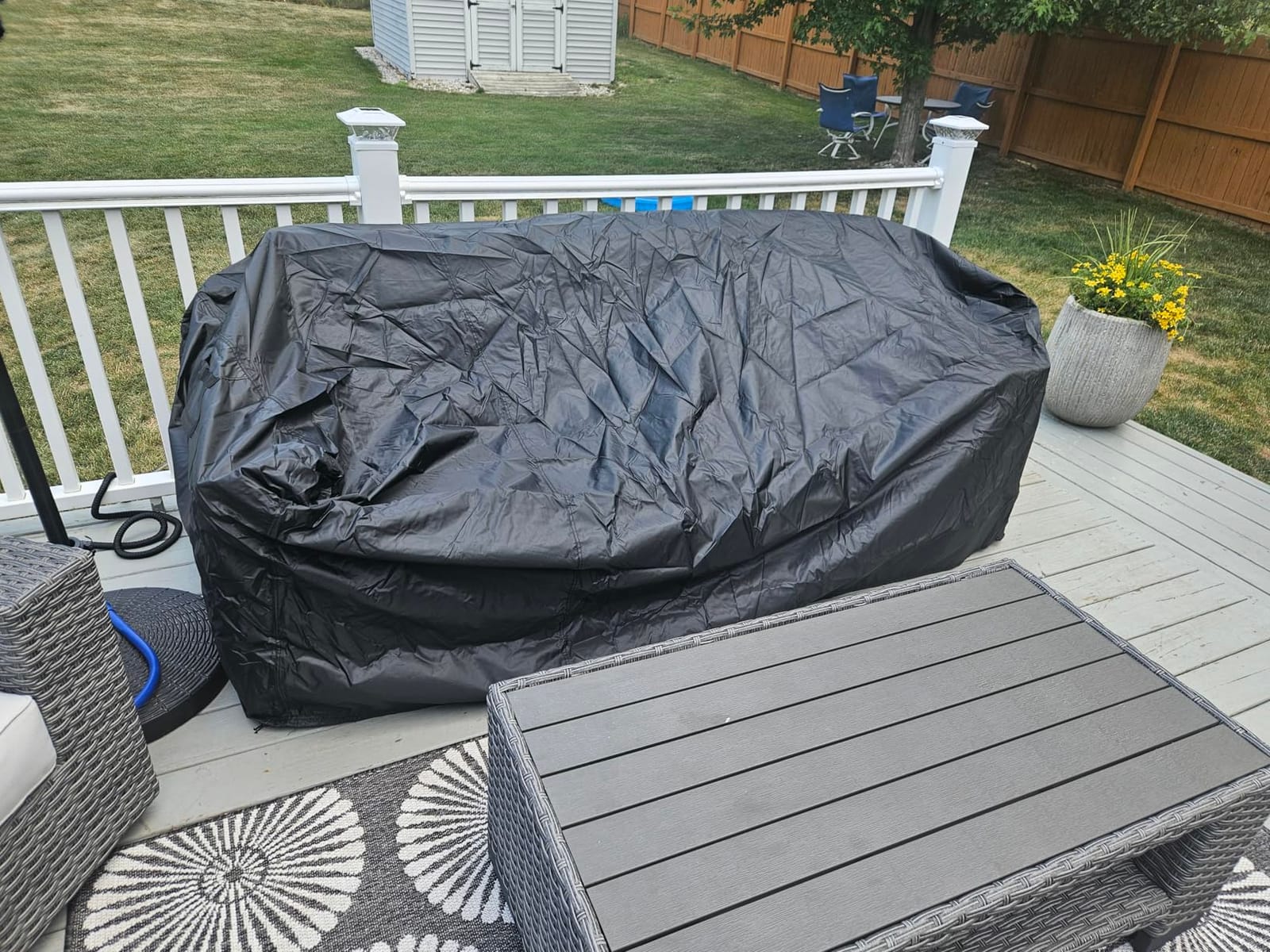 Mrrihand 2-Seater Outdoor Patio Sofa Cover Waterproof 60
