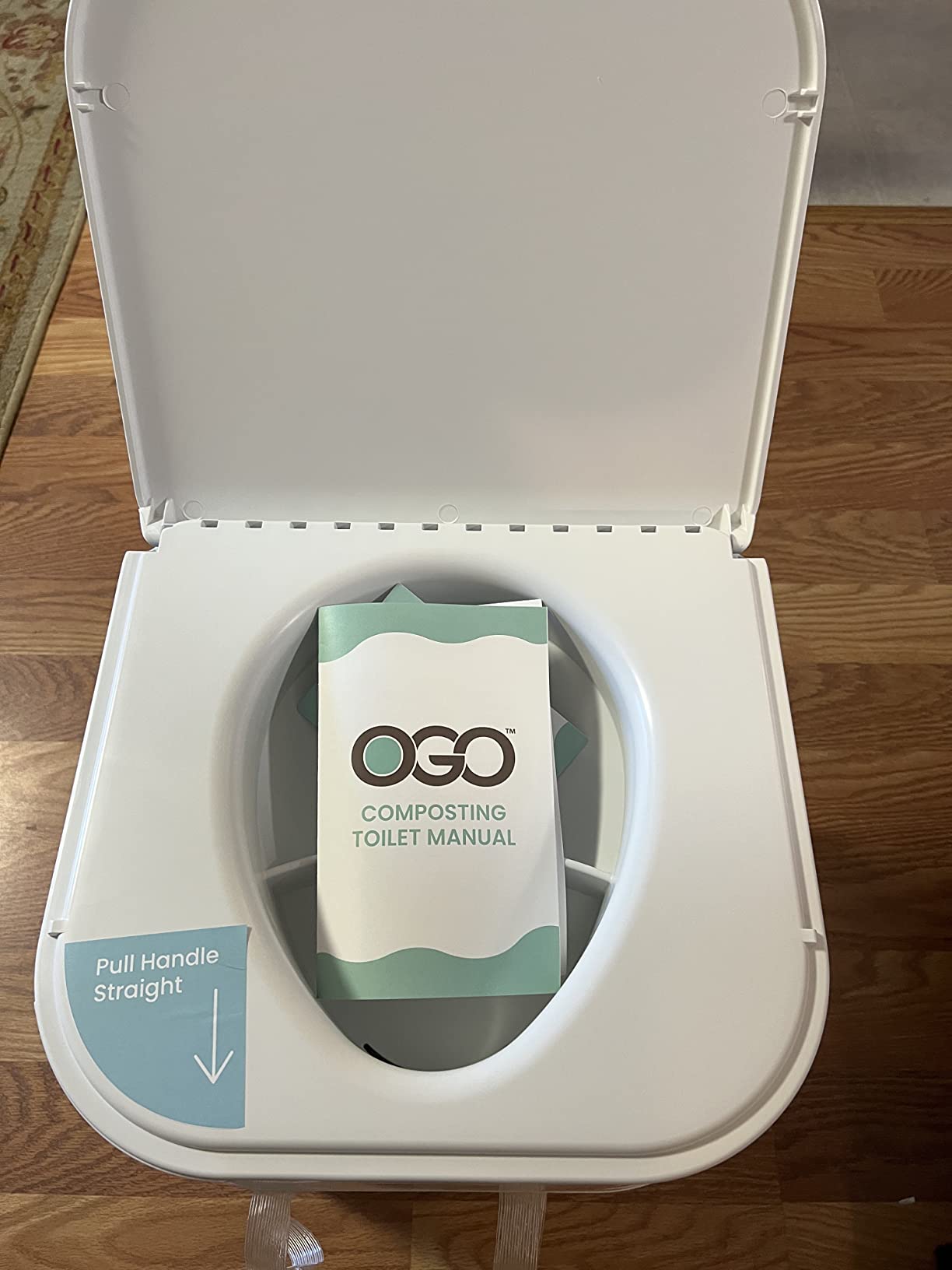 OGO Origin Composting Toilet for Van Life, Tiny Home & Boat – 12V Electric customer photo 2