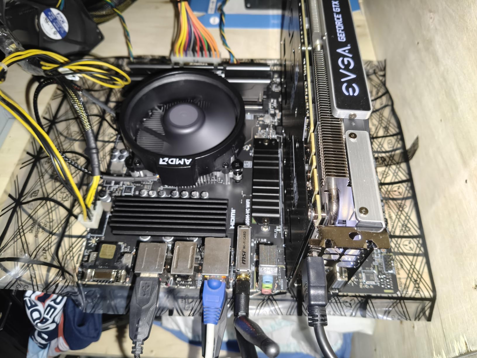 AMD Ryzen 5 5500 6-Core, 12-Thread Unlocked Desktop Processor with Wraith Stealth Cooler customer photo 2