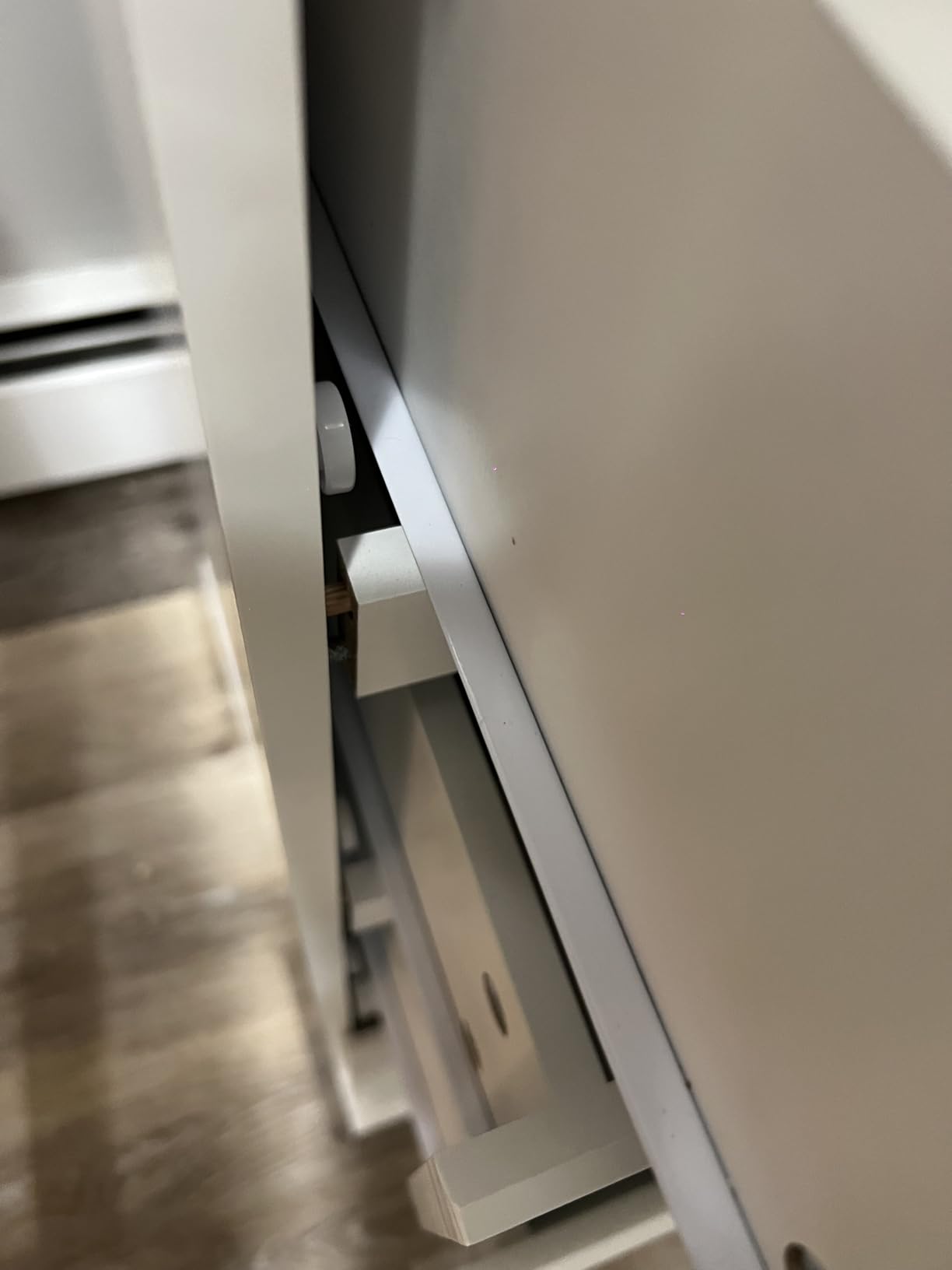 FOTOSOK White Dresser, Dresser for Bedroom, 5 Drawer Chest of Drawers customer photo 2