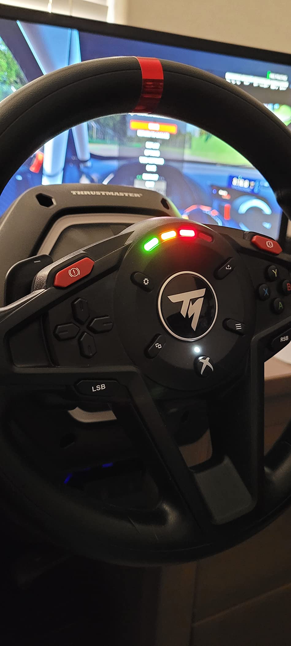 Thrustmaster T128 X Force Feedback Racing Wheel & Pedal Set - XBOX & PC customer photo 1