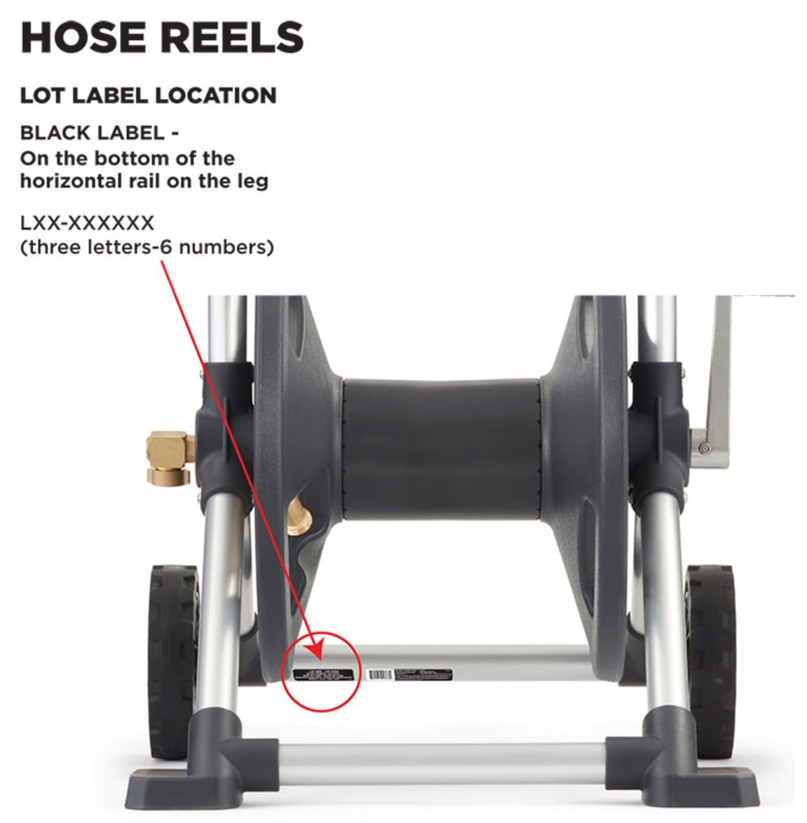 Gorilla GRS-200H Aluminum Garden Hose Reel, 200 Ft, No-Leak Brass Fittings customer photo 1