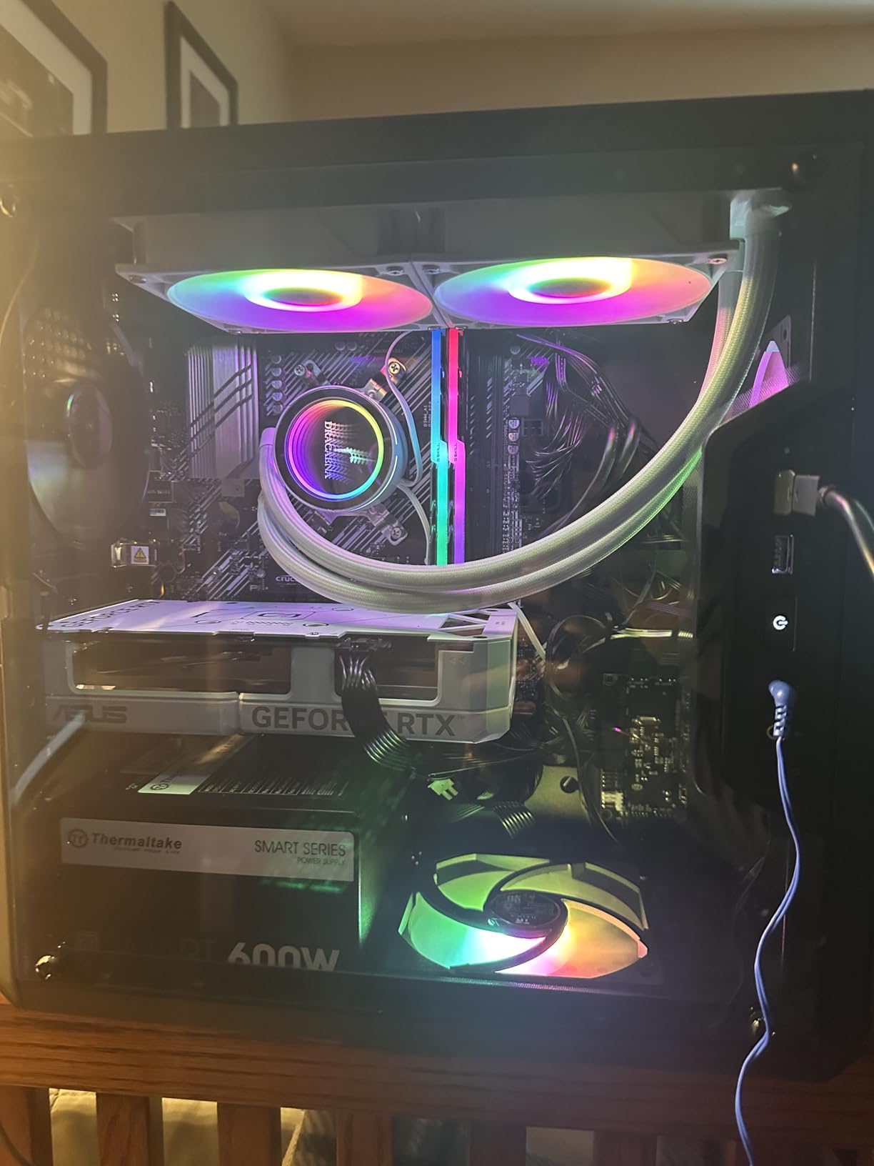 ASUS Prime B550M-A WiFi II AMD Micro ATX Motherboard with PCIe 4.0, WiFi 6, ECC Memory, HDMI 2.1, RGB Header customer photo 1