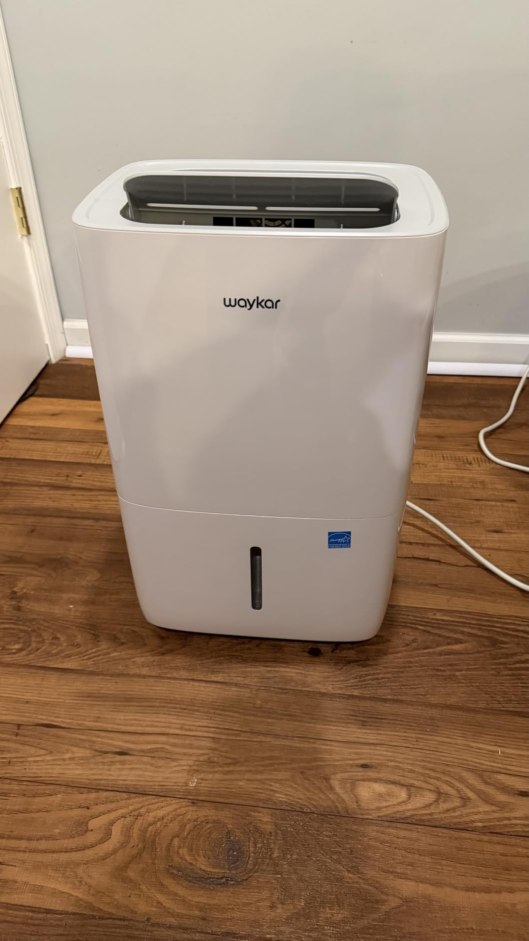 Waykar 80 Pints 5000 Sq. Ft 2025 Energy Star Dehumidifier for Basement | 90 Auto Swing, 30-80% Humidity Control for home, Continuous drainage support, Whole-House Dehumidification, Auto-defrost customer photo 1