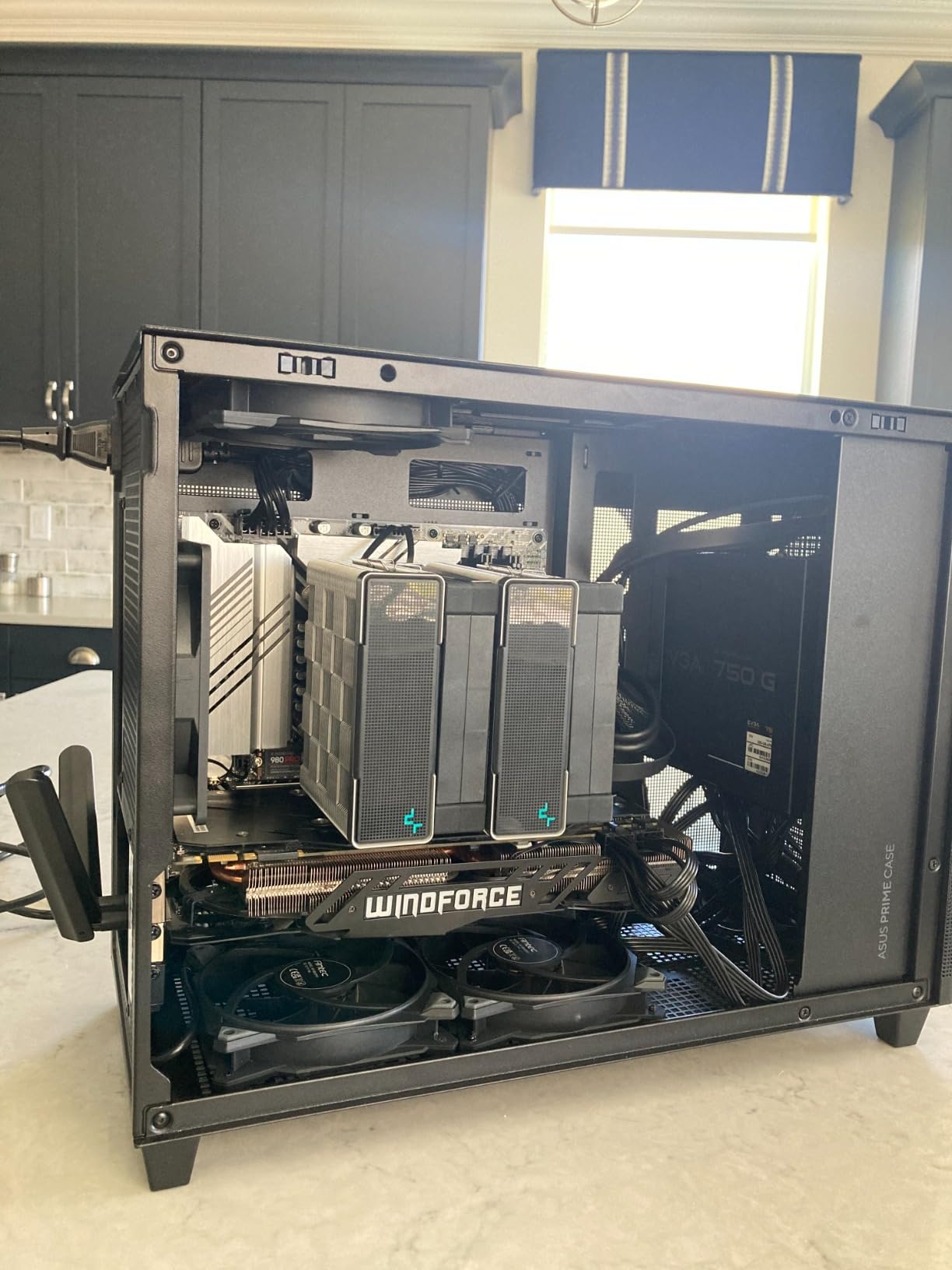 ASUS Prime AP201 Micro-ATX PC Case customer photo 1