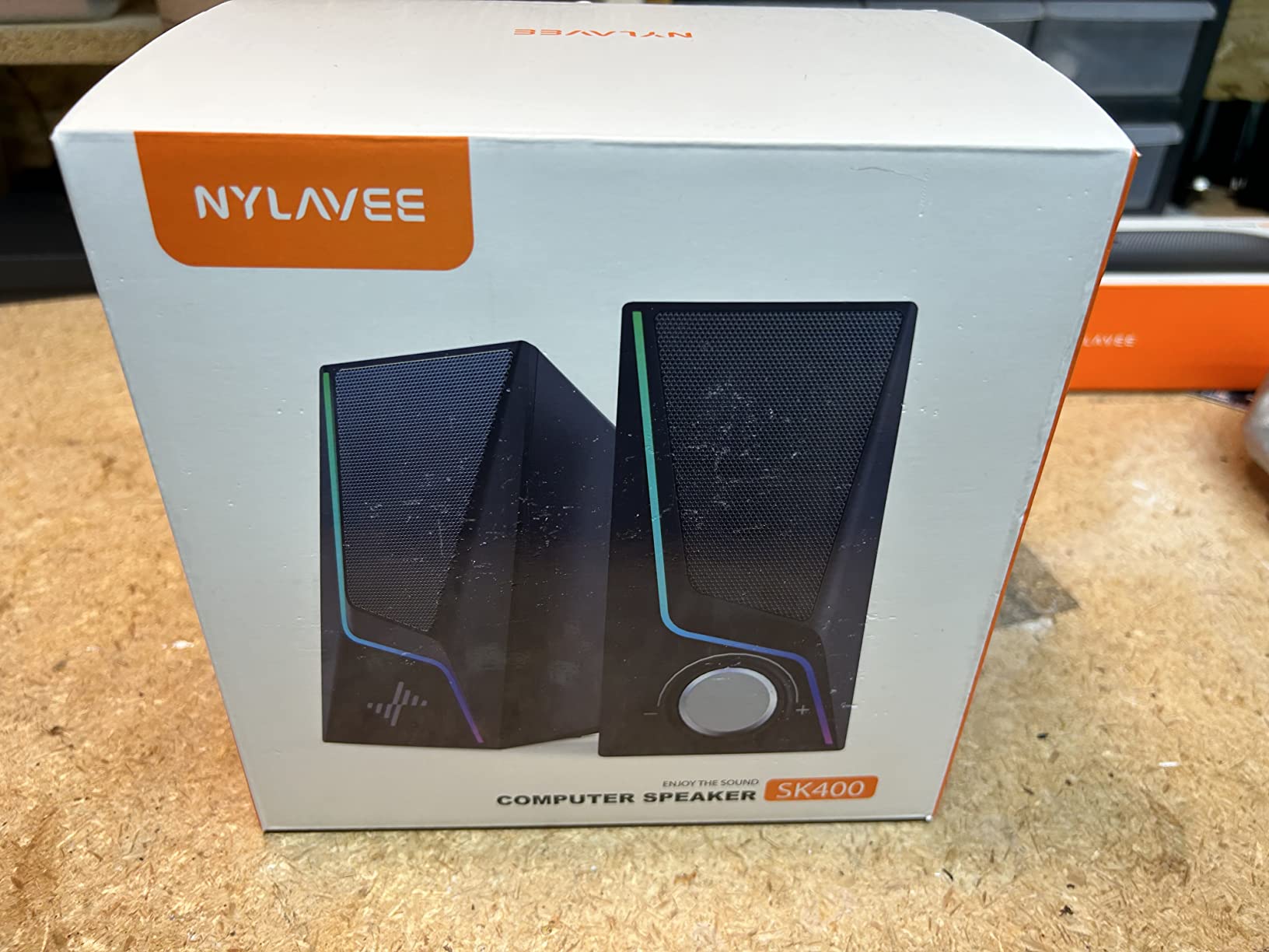 Nylavee Computer Speakers for Desktop, PC Speakers with 6 Lighting Modes customer photo 2
