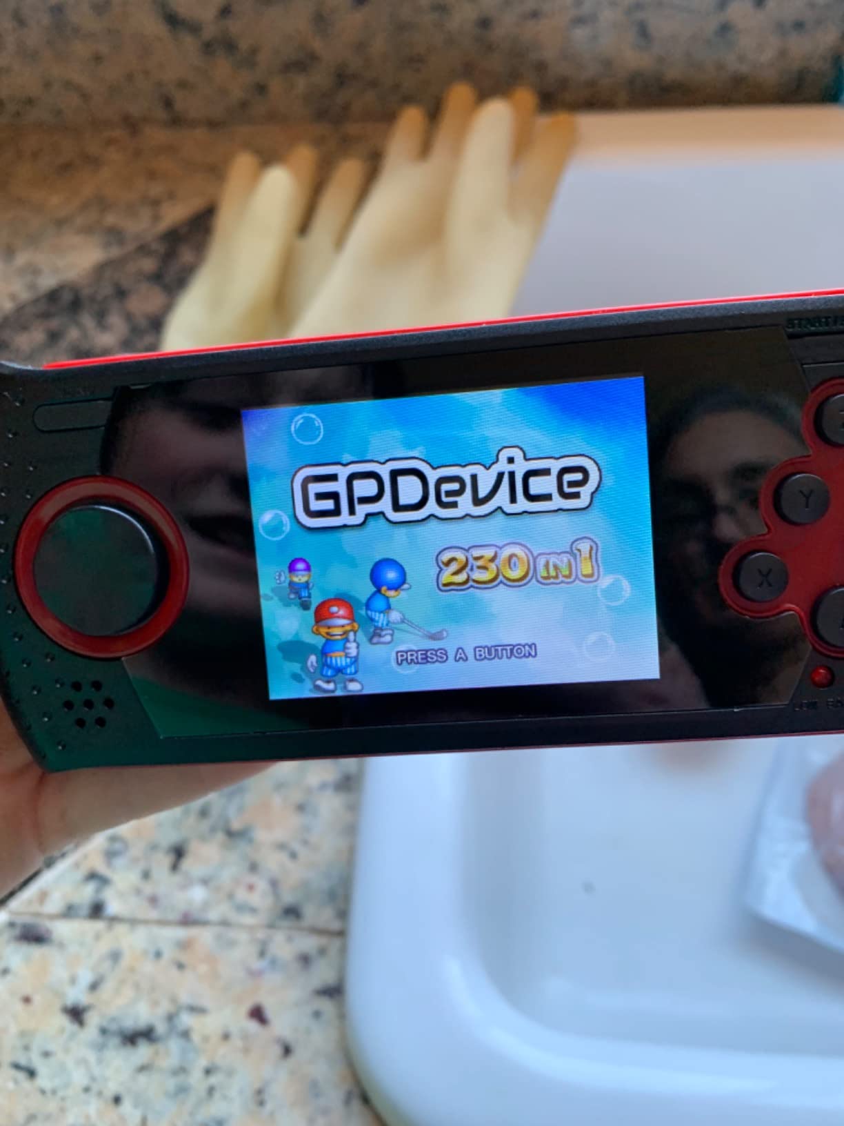 16 Bit Handheld Game for Kids Built-in 230 HD Classic Retro Video Games USB Rechargeable 3.0 Inch Childrens Travel Electronics Toys Portable Gaming Player System Gift for Boys Girls Ages 4-8-12 customer photo 1