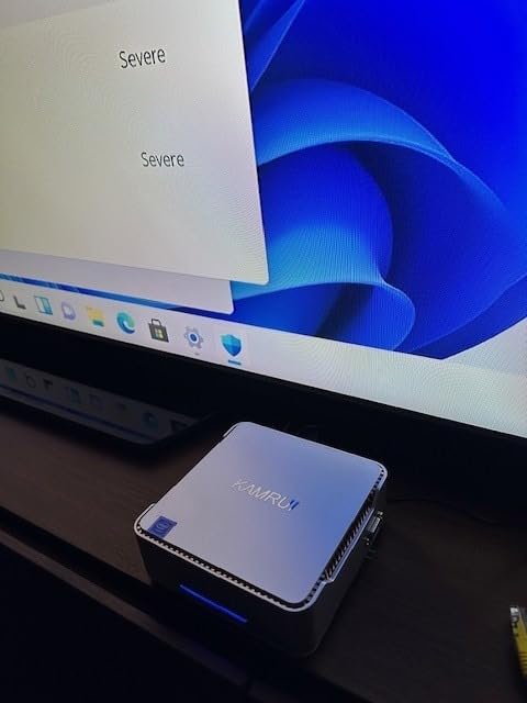 KAMRUI Pinova P2 Mini PC, AMD Ryzen 7330U(4 Cores, 8 Threads, Up to 4.3GHz), 16GB RAM 256GB SSD, Zen3 Architecture 7nm Processor, 8MB L3 Smart Cache Mini Computers,Triple 4K Display Home/Business customer photo 2