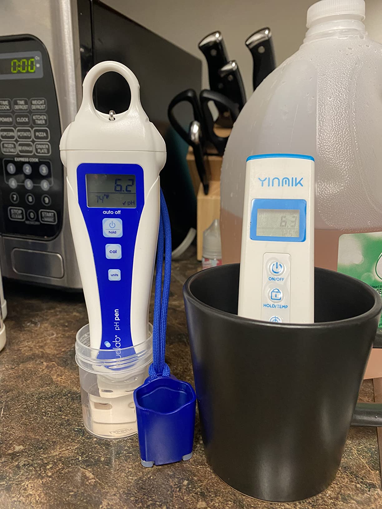 YKMINK YK-P01 pH Tester, Digital pH Meter for Water,pH Temp Meter with ATC customer photo 2