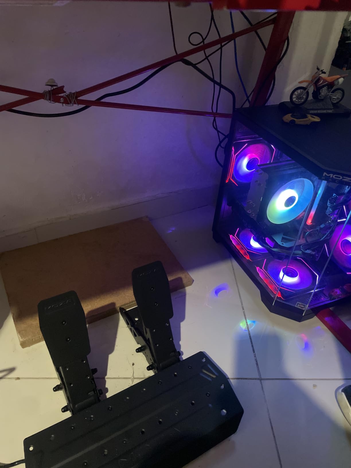 MOZA R3 Bundle Kit Direct Drive Servo base, Racing Wheel and Pedals for PC customer photo 2