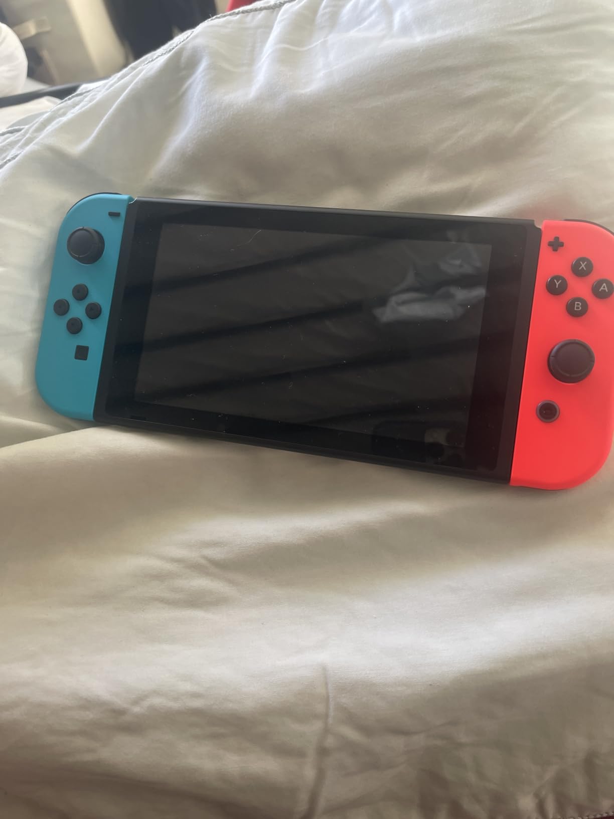 Nintendo Switch with Neon Blue and Neon Red Joy-Con - Handheld Gaming Console customer photo 2
