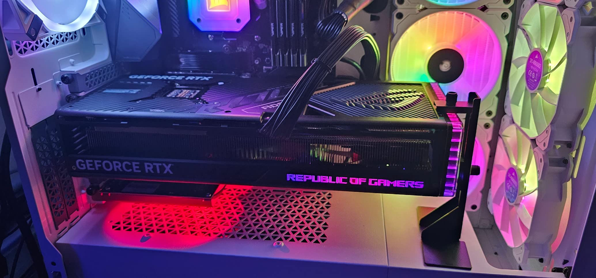 ASUS ROG Strix GeForce RTX 4090 OC Edition Gaming Graphics Card (PCIe 4.0, 24GB GDDR6X, HDMI 2.1a, DisplayPort 1.4a), 3 Year Warranty customer photo 1