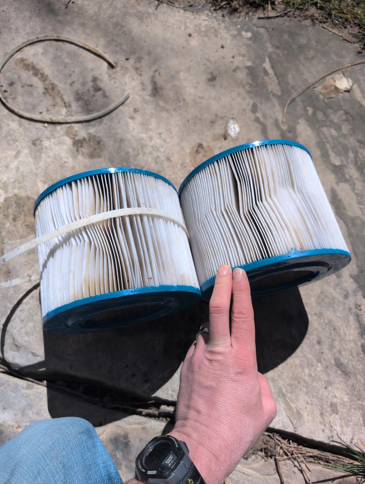 2 Pack PBF40M Spa Hot Tub Filter Replacement Compatible with Pleatco PBF40M, Bull Frog Spas, Wellspring 30 Coreless 10-00282 customer photo 1