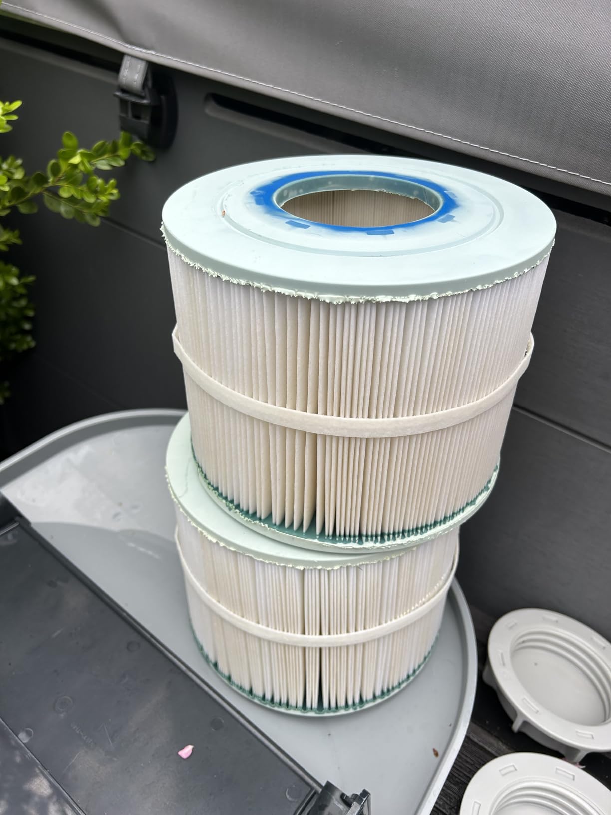 2 Pack PBF40M Spa Hot Tub Filter Replacement Compatible with Pleatco PBF40M, Bull Frog Spas, Wellspring 30 Coreless 10-00282 customer photo 2