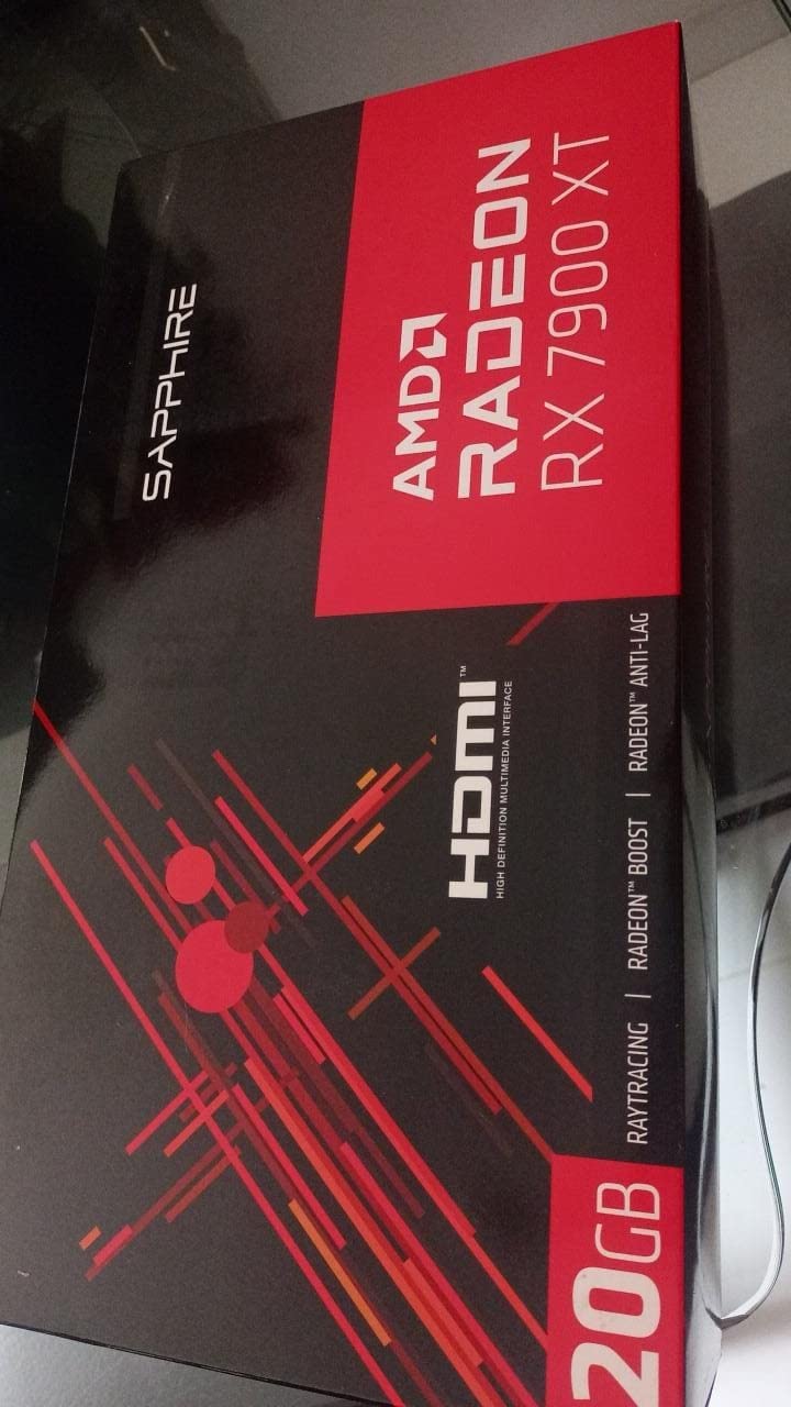 Sapphire 21323-01-20G AMD Radeon RX 7900 XT Gaming Graphics Card with 20GB GDDR6, AMD RDNA 3, Black customer photo 2