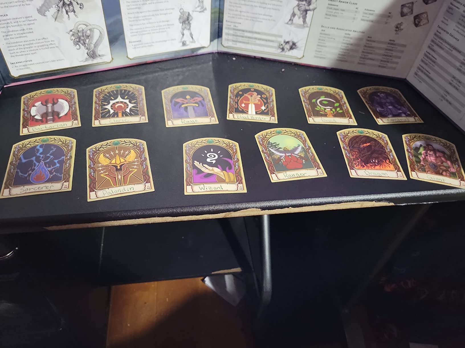 CZYY DND Initiative & Combat Tracker Set, Acrylic Markers with Insert Cards customer photo 1