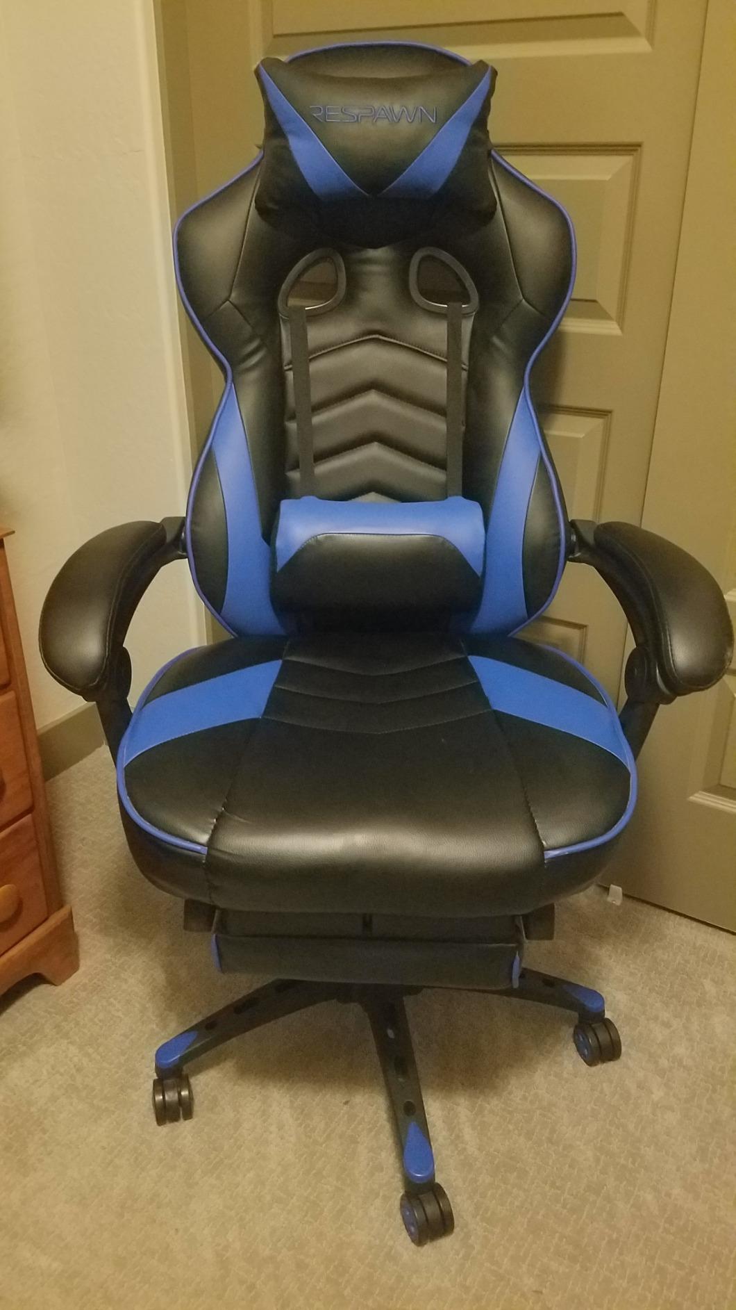 RESPAWN SPIRE Ergonomic Office Chair with Lumbar Support, Mesh, Flip Arms customer photo 1