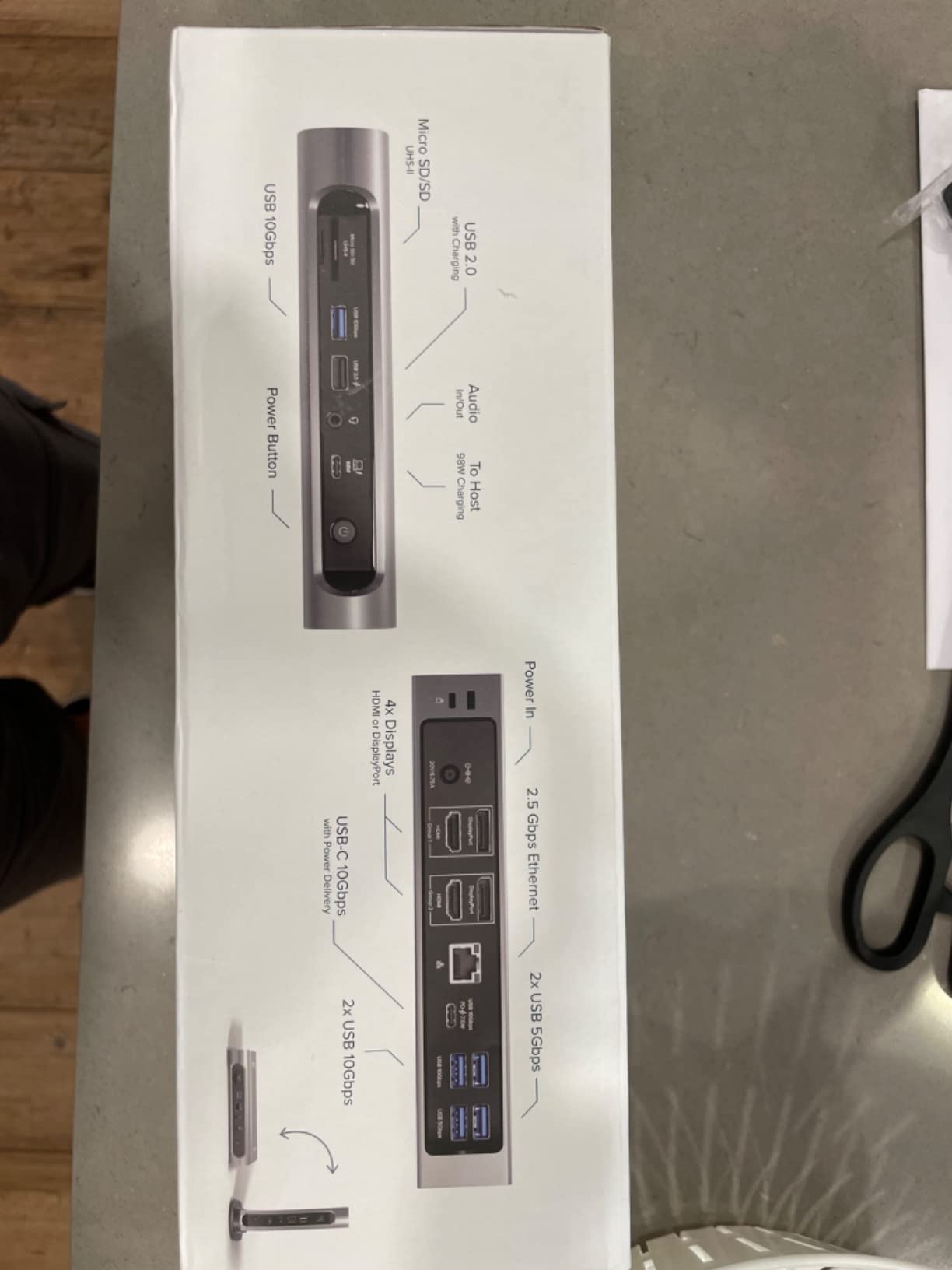 Plugable 16-in-1 Thunderbolt 4 Dock – Dual 4K Monitors for M4/M5 MacBook Air/Pro, 100W Charging, 2X HDMI, 2X DisplayPort, 2.5G Ethernet, 7X USB, MicroSD/SD Card Reader, Windows & USB4 Compatible customer photo 2