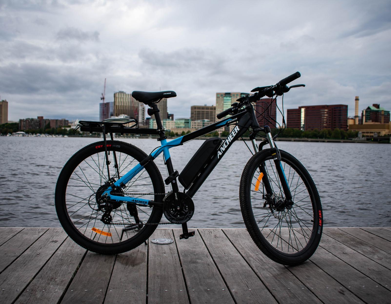 ANCHEER Electric Bike for Adults, Peak 750W Ebike, 3 Hours Fast Charge, 60 Miles Electric Bicycle with 48V/499Wh Battery, 27.5'' Hummmer Electric Mountain Bike with LCD Display, 21 Speed customer photo 1