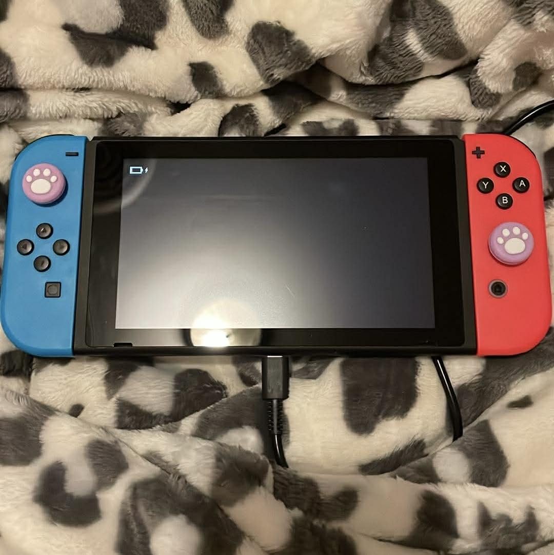 Nintendo Switch with Neon Blue and Red Joy-Con (Renewed) customer photo 2