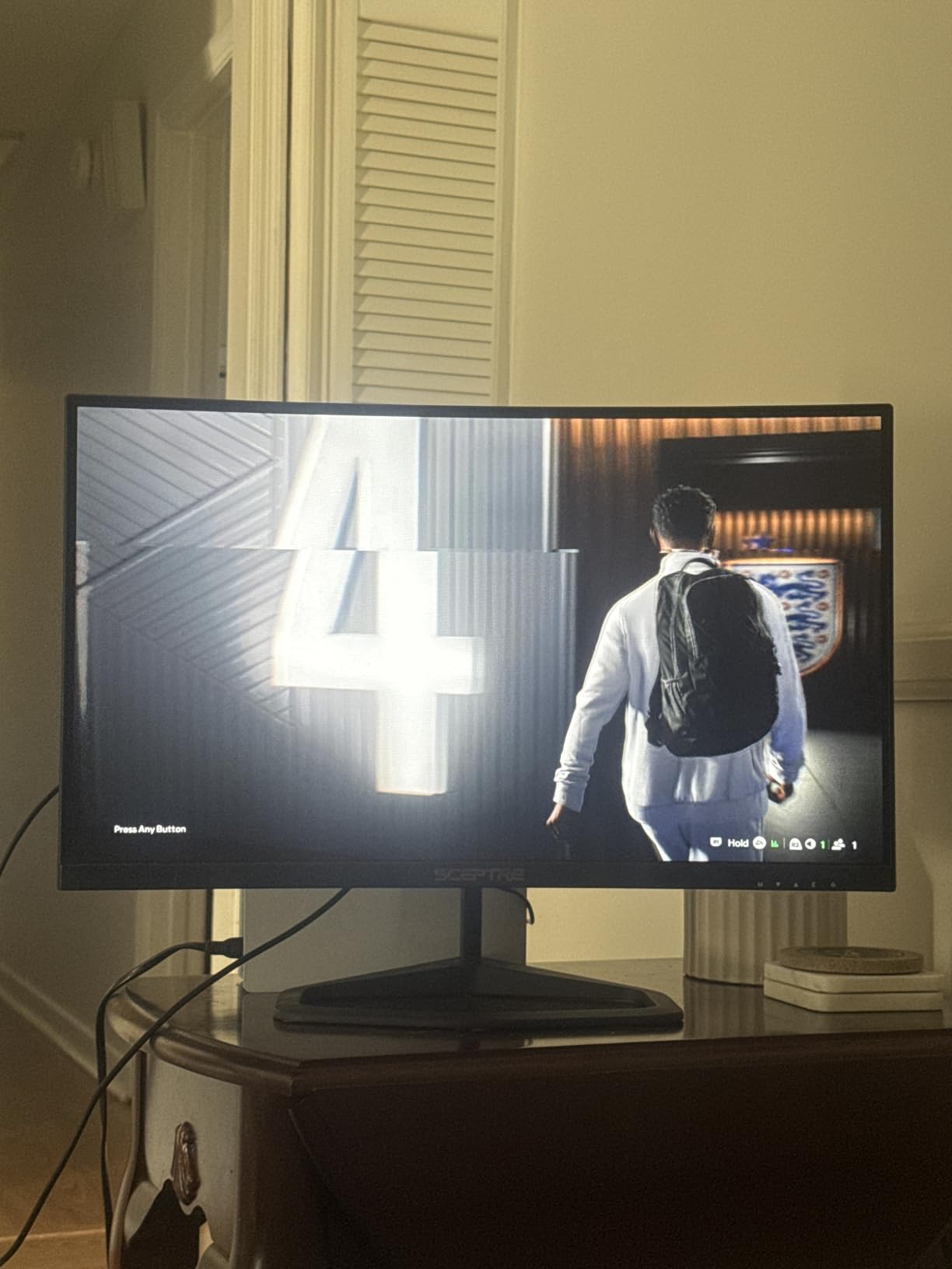Sceptre Curved 24.5-inch Prime Gaming Monitor up to 240Hz 1080p R1500 1ms DisplayPort x2 HDMI x2 Blue Light Shift Build-in Speakers, Machine Black 2025 (C255B-FWT240 Series) customer photo 1