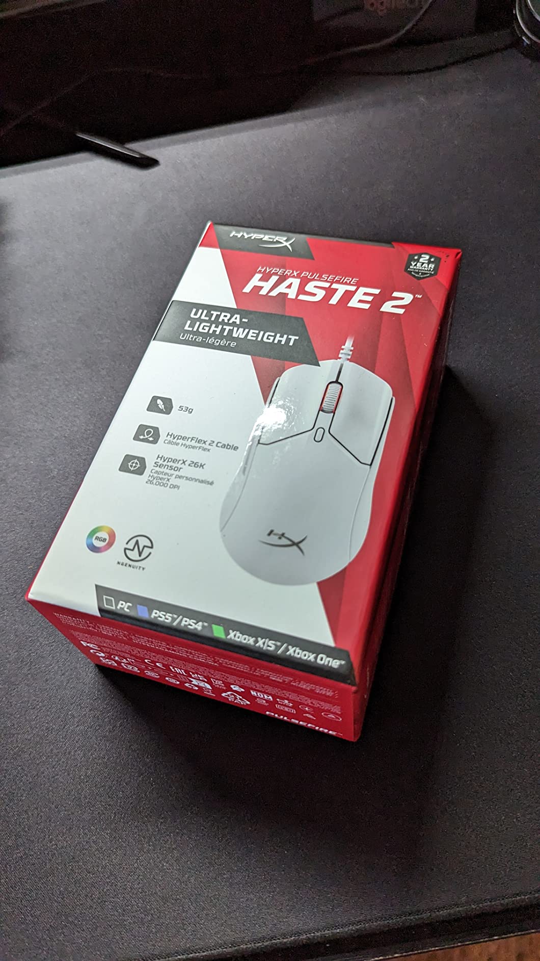 HyperX Pulsefire Haste 2 - Wired Gaming Mouse customer photo 2