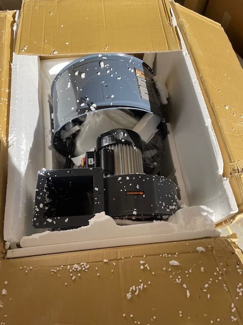 POWERTEC 1 HP, 560 CFM Portable Dust Collector with 1 Micron Dust Collector Bags, Dust Collectors for Woodworking Dust Collection System (DC5372) customer photo 1