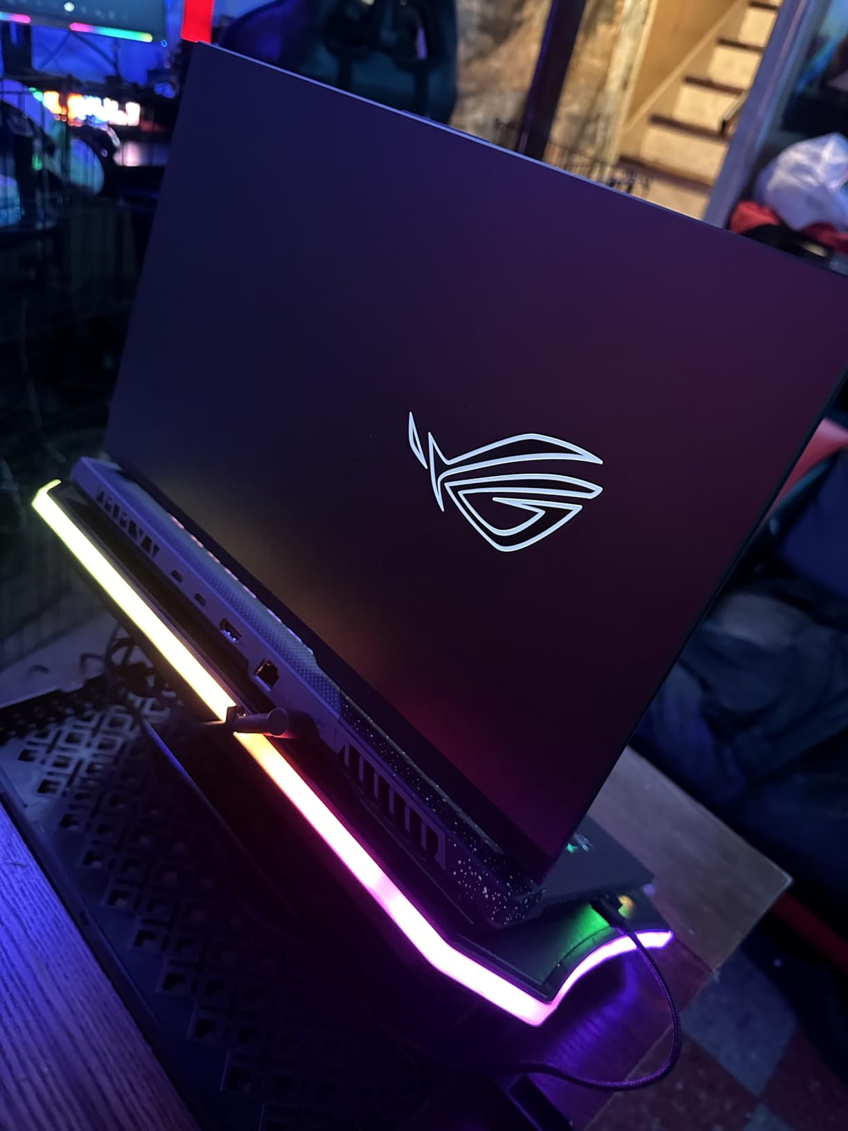 ASUS ROG Strix G15 (2022) Gaming Laptop, 15†16:10 FHD 144Hz, GeForce RTX 3050, AMD Ryzen™ 7 6800H/HS, 16GB DDR5, 512GB PCIe SSD, Wi-Fi 6E, Windows 11, G513RC-ES73, Eclipse Gray customer photo 1