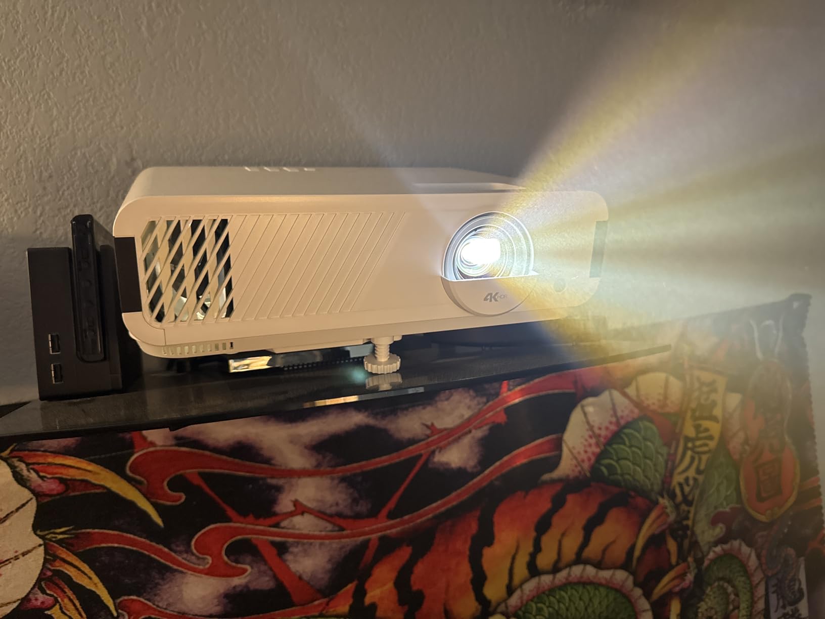 ViewSonic PX749-4K 4000 Lumens 4K Gaming Projector, 240Hz and HDR Support for Home Entertainment, 1.3x Optical Zoom, H/V Keystone, and Auto V-Keystone for Flexible Setup, Dual HDMI and USB-C Inputs customer photo 2