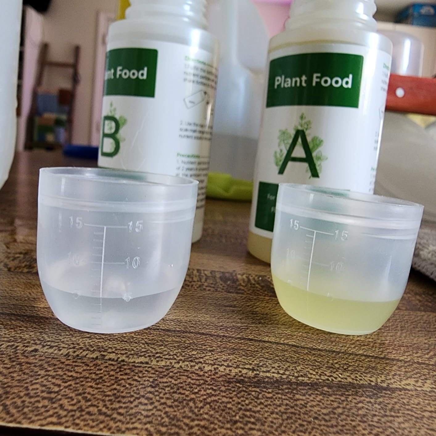 Hydroponics Nutrients for Aerogarden(800ml in Total), Plant Food A & B Hydroponics Supplies, Indoor Plant Fertilizer for Hydroponics Growing System, Hydroponic Solution for Vegetables Thrive customer photo 1