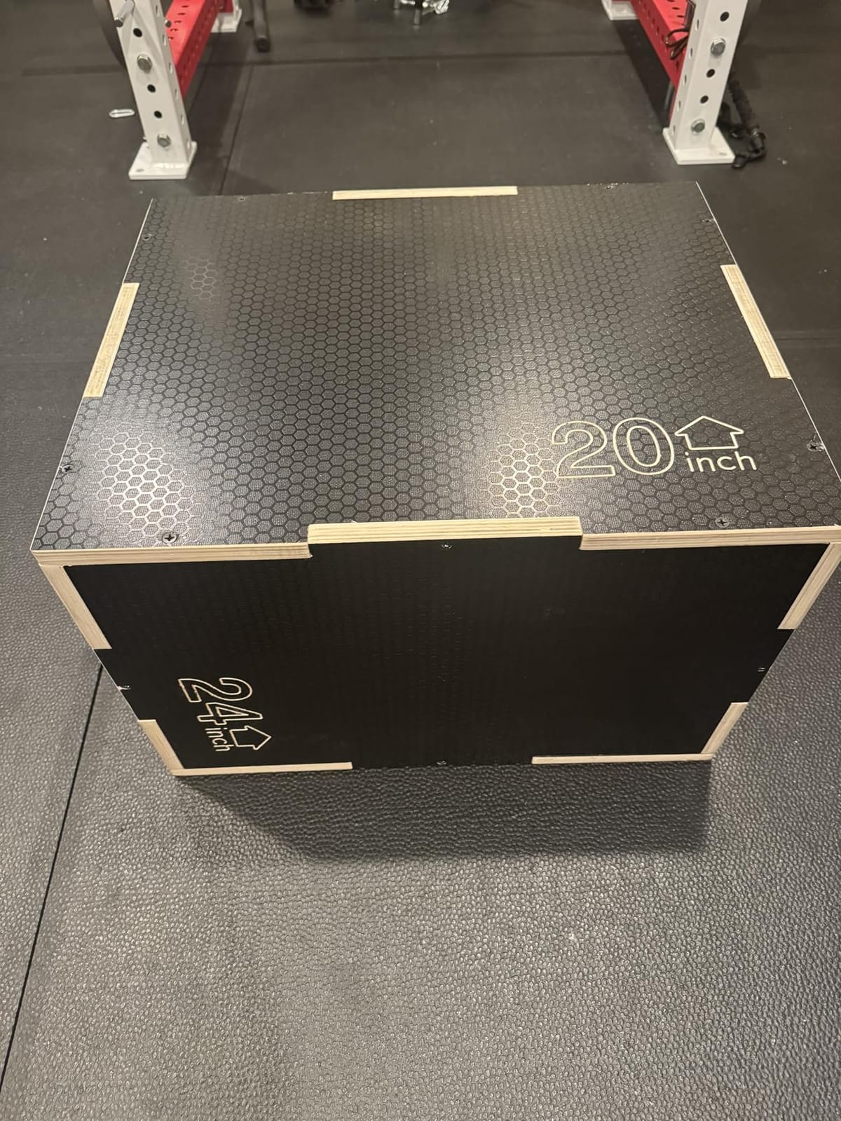 Fitvids Non-Slip Wooden Plyo Box Jump Exercise Platform, Plyometric Workout Equipment for Home Gym, Training Step Box, Multiple Sizes customer photo 1