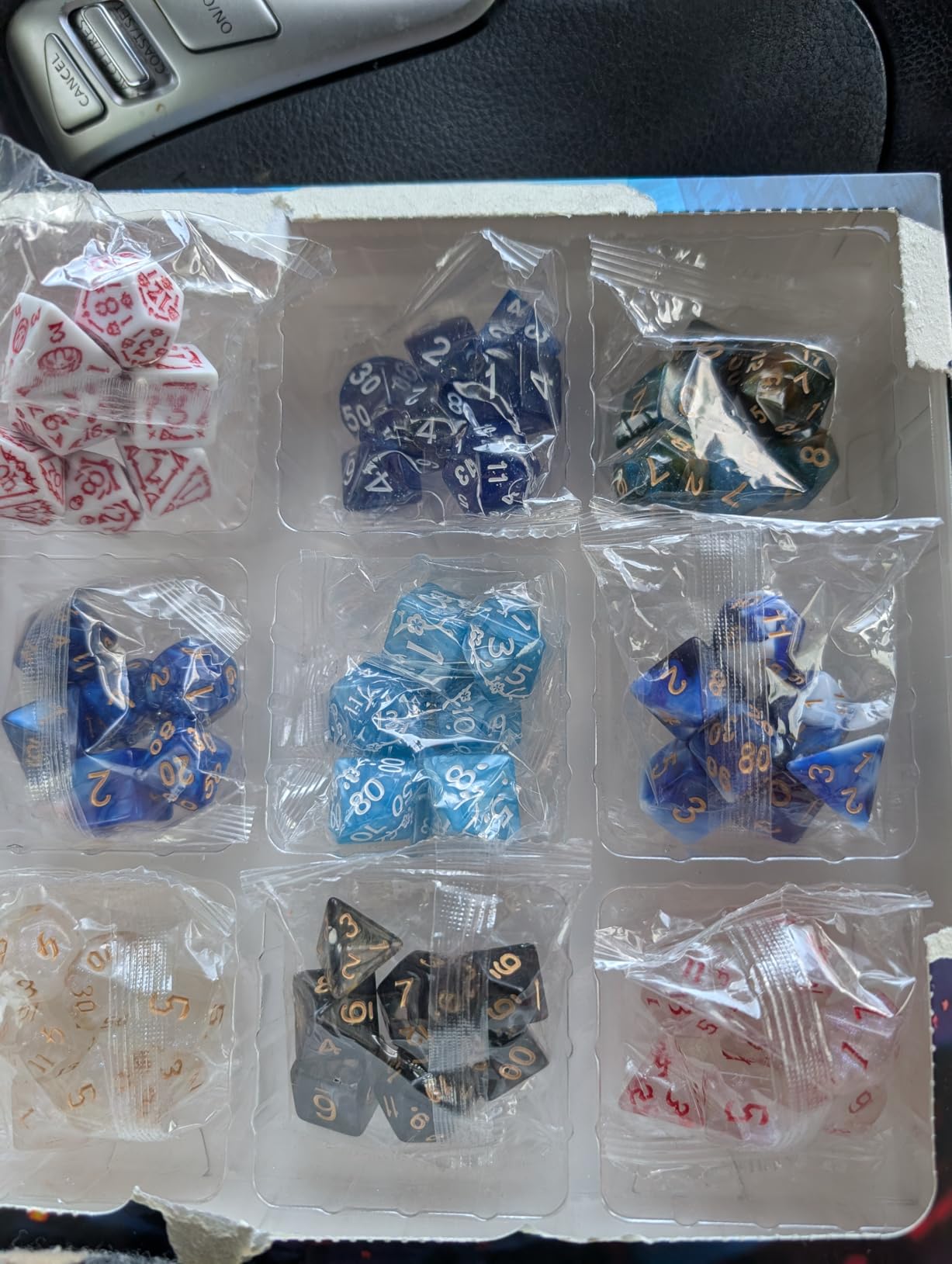 CiaraQ Polyhedral Dice Set - DND Role Playing Dice customer photo 1