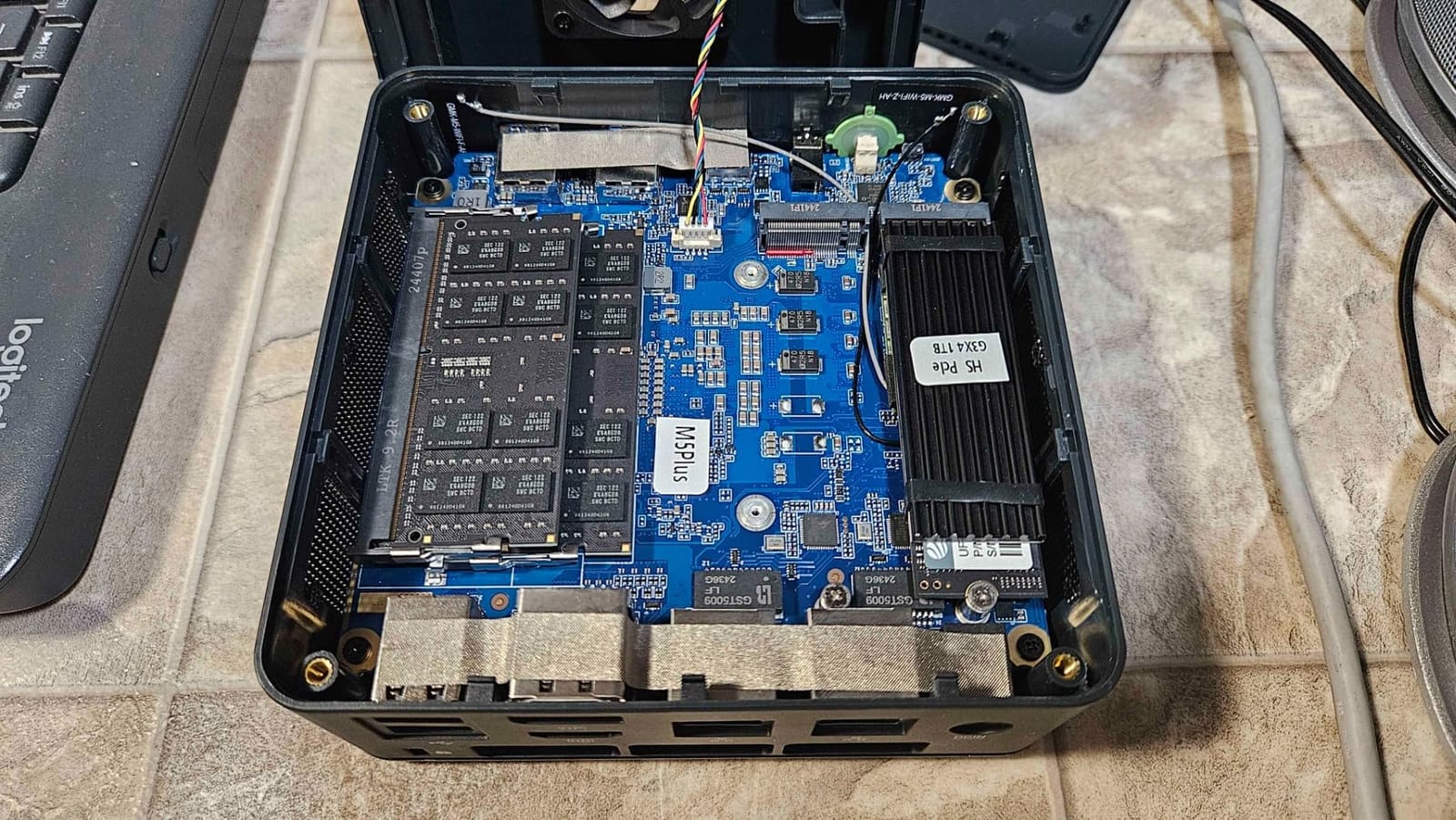 GMKtec M5S Gaming PC Mini Desktop Computer Ryzen 5400U 16GB DDR4 512GB SSD customer photo 2