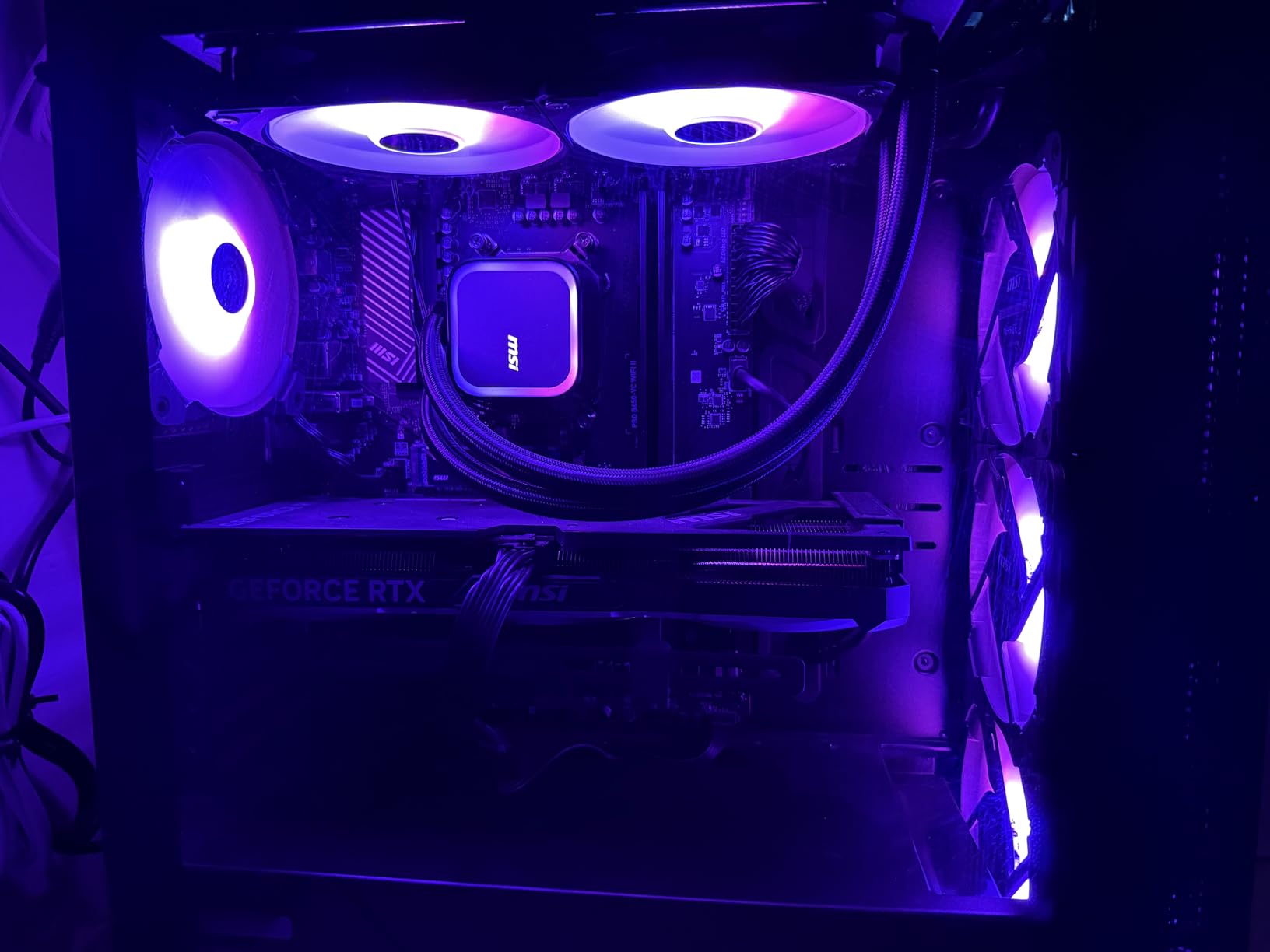 msi Aegis ZS Gaming Desktop, AMD Ryzen 7 7700, GeForce RTX 4060, 16GB RAM, 1TB SSD, RGB Fan Cooling, Wi-Fi 6E, Keyboard & Mouse Included, DIY Friendly, Windows 11 Home-Adv: 7NUC-607US customer photo 2