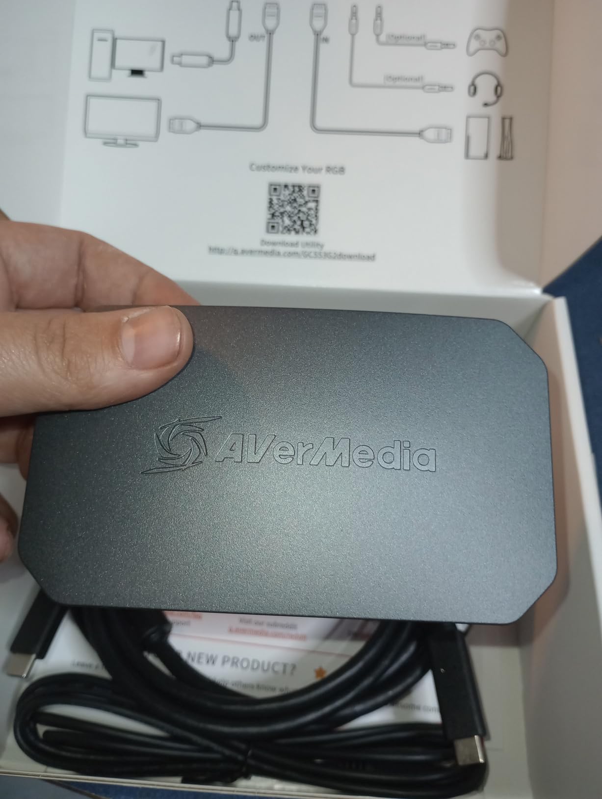 AVerMedia Live Gamer Ultra 2.1 4K144 HDMI 2.1 USB Capture Card, GC553G2 customer photo 1